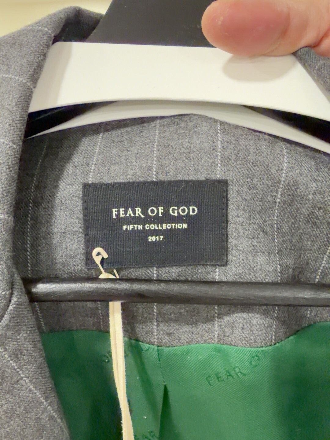 Fear of God Fear of God 5th Collection Gray Coat Size US M / EU 48-50 / 2 - 3 Thumbnail