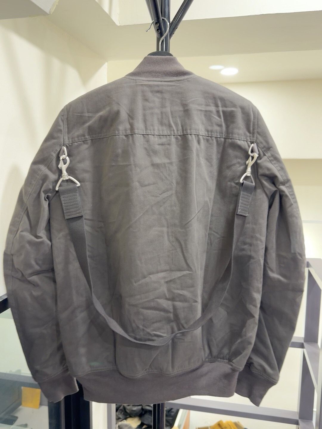 Rick Owens Drkshdw Rick Owens DRKSHDW MA-1 Flight Jacket Size US S / EU 44-46 / 1 - 2 Thumbnail