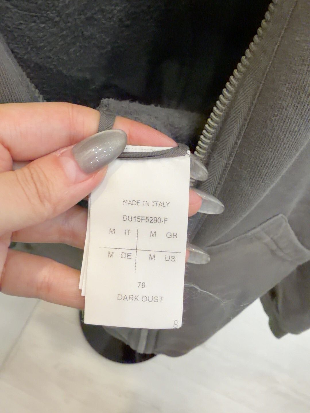 Rick Owens Drkshdw Rick Owens DRKSHDW Jumbo Gimp Hoodie Size US M / EU 48-50 / 2 - 3 Thumbnail