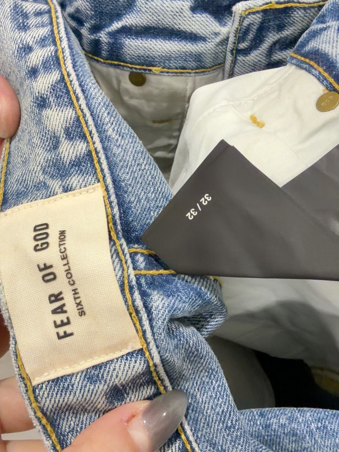 Fear of God Fear of God Sixth Collection Denim Pants Size US 32 / EU 48 - 3 Thumbnail