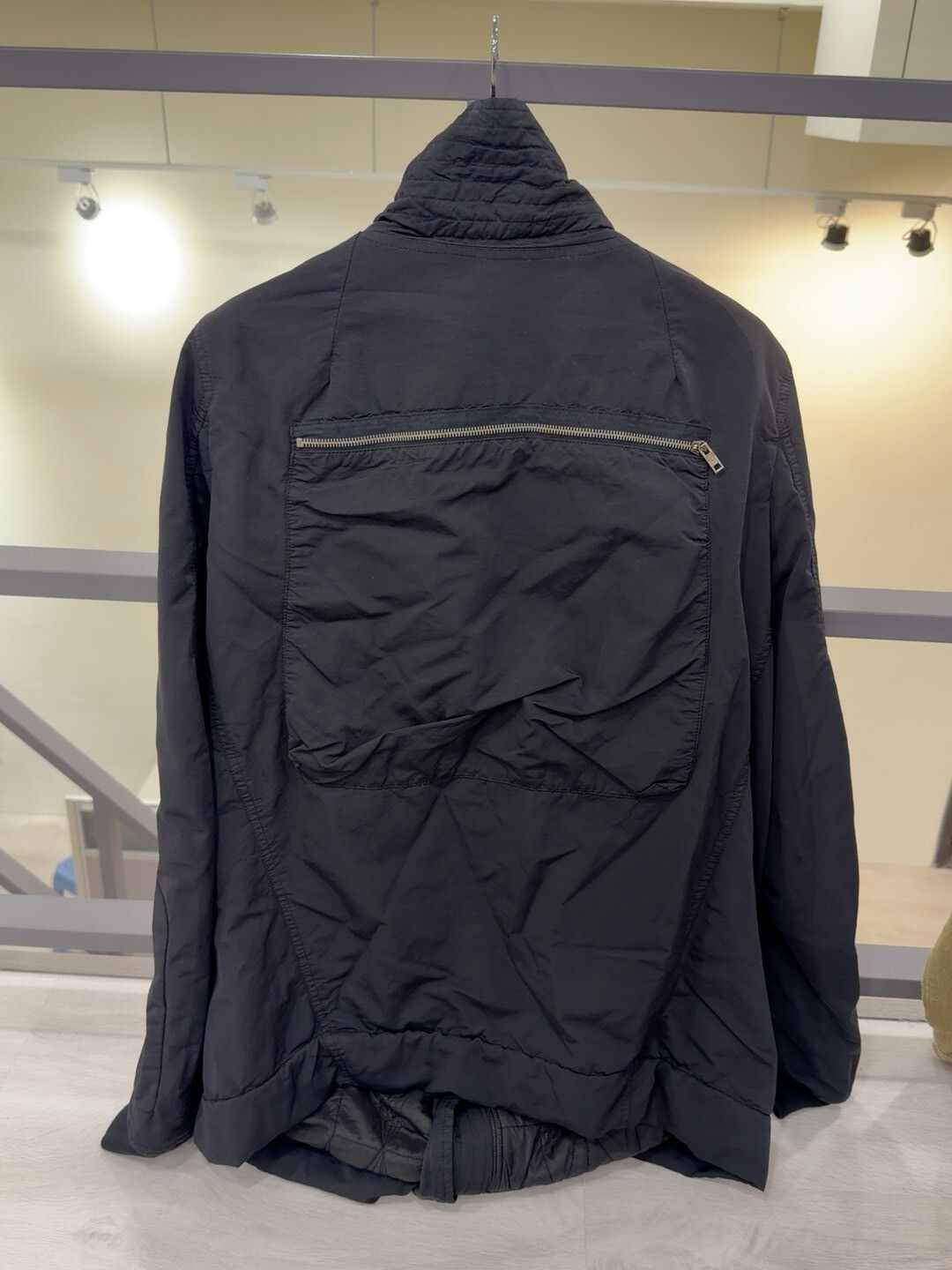 Rick Owens Drkshdw Rick Owens DRKSHDW Black Short Jacket Size US M / EU 48-50 / 2 - 2 Thumbnail