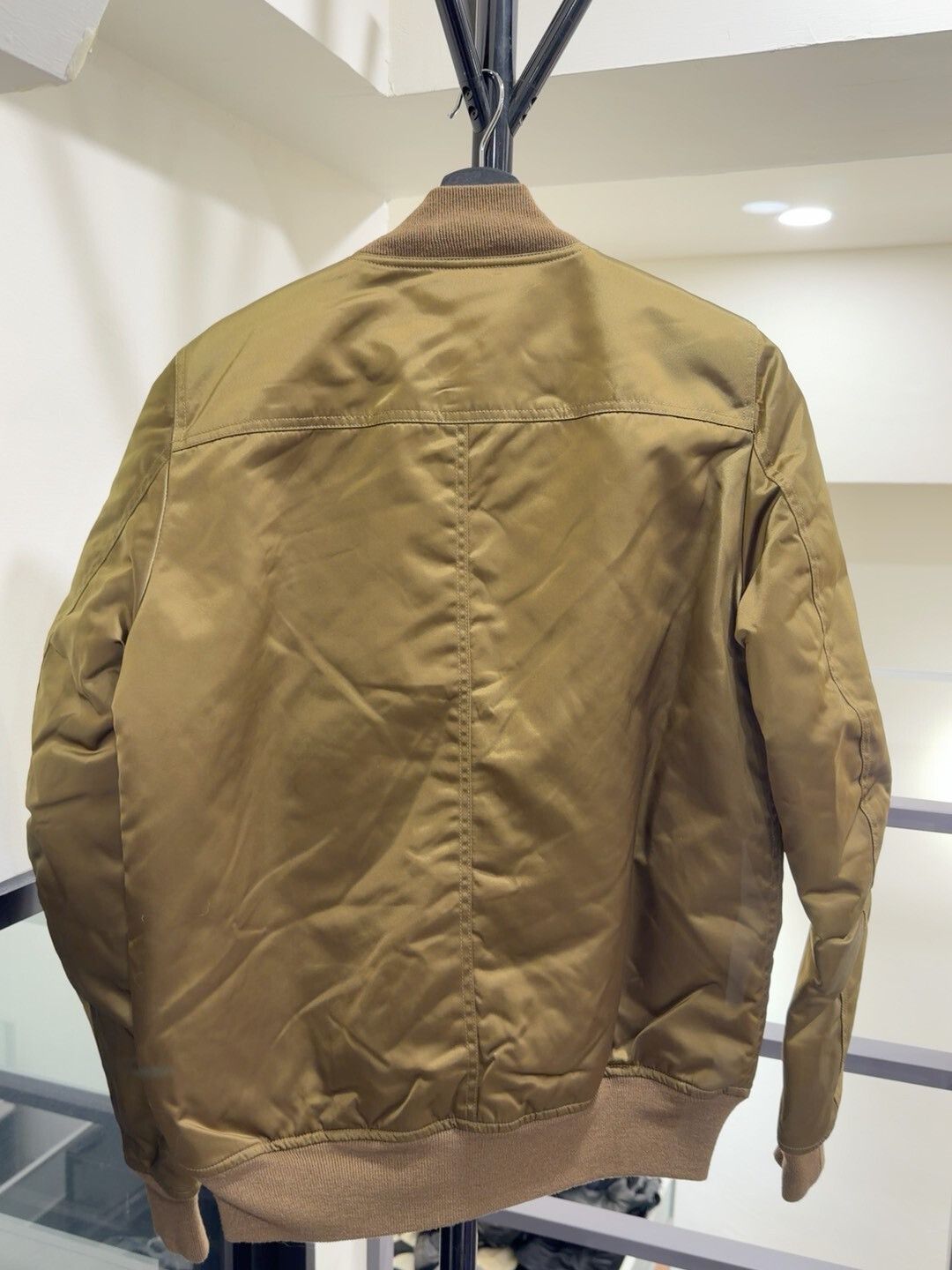 Rick Owens Drkshdw Rick Owens DRKSHDW Green Flight Jacket Size US M / EU 48-50 / 2 - 2 Thumbnail