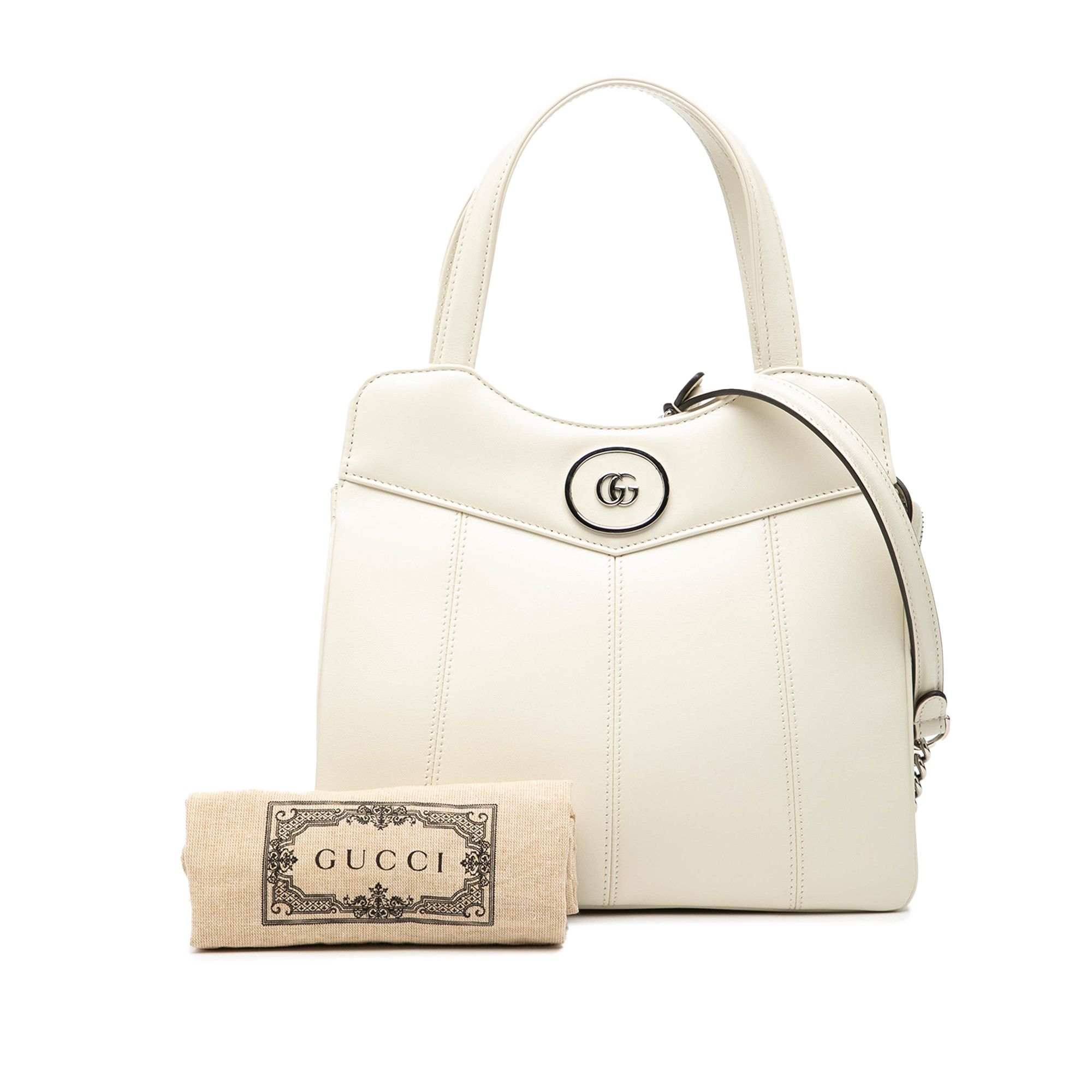 Gucci Gucci Small Leather Petite GG Tote Size ONE SIZE - 8 Thumbnail