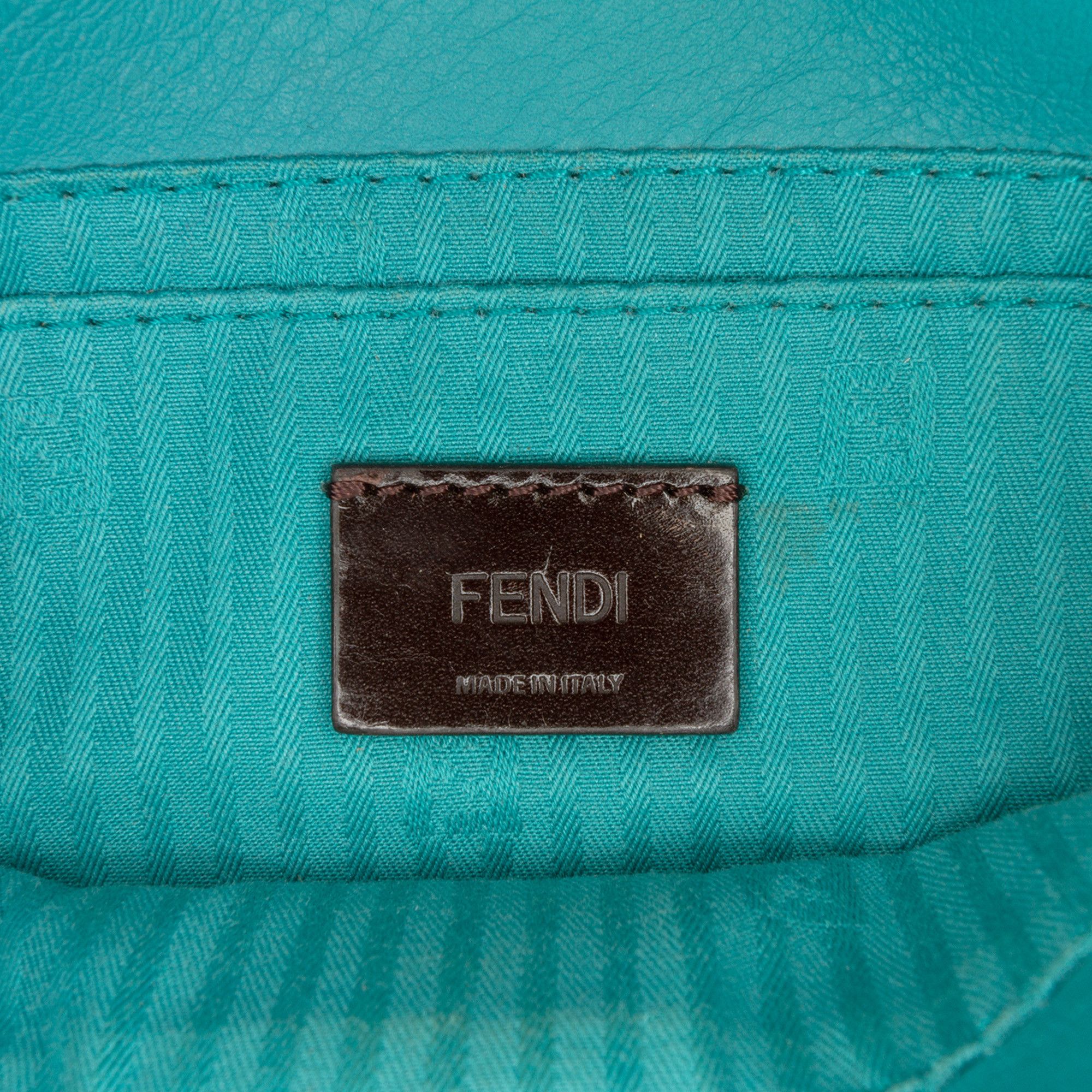 Fendi Fendi Leather Fendista Pochette Crossbody Size ONE SIZE - 5 Thumbnail