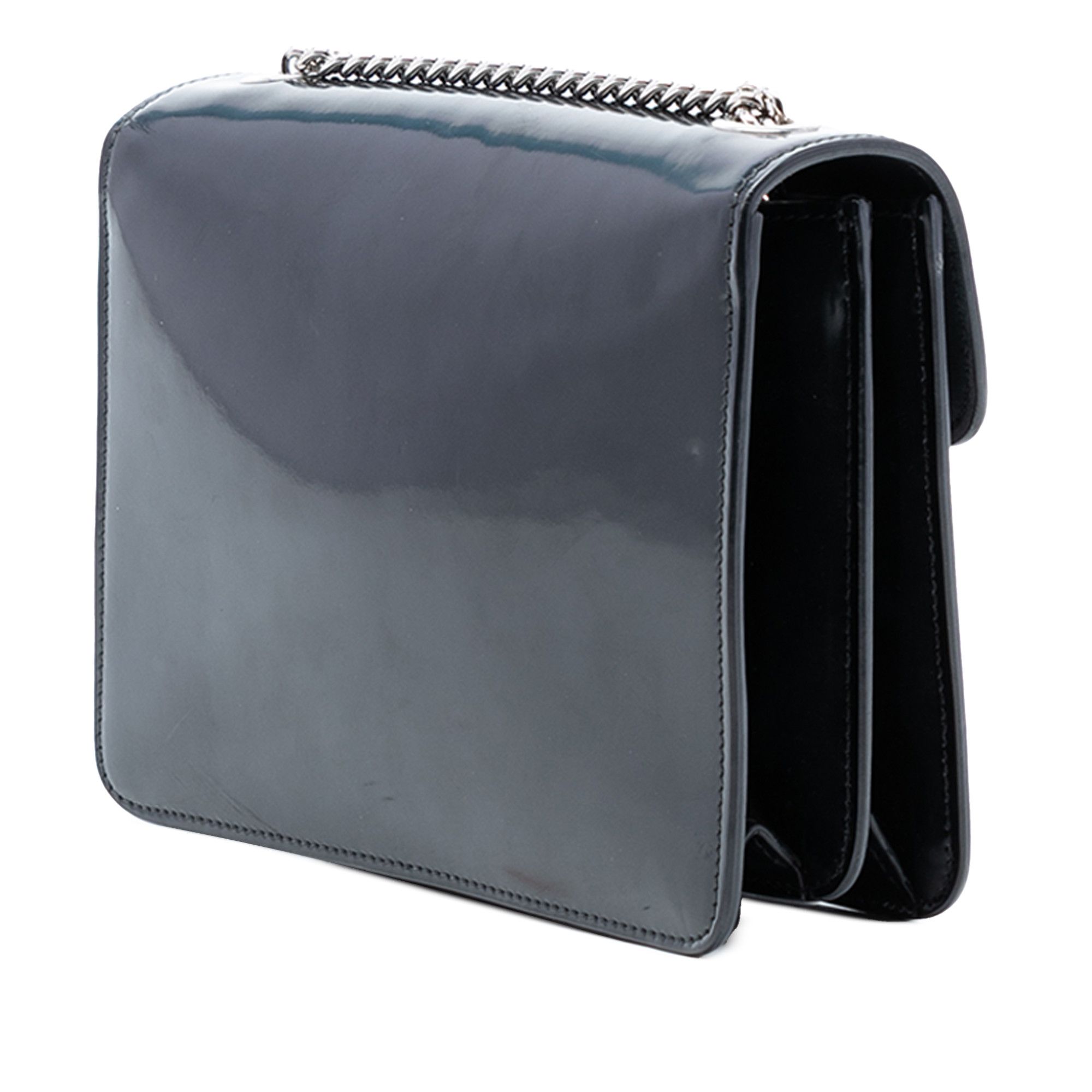Gucci Gucci Small Polished Calfskin Interlocking G Dollar Crossbody Size ONE SIZE - 2 Thumbnail