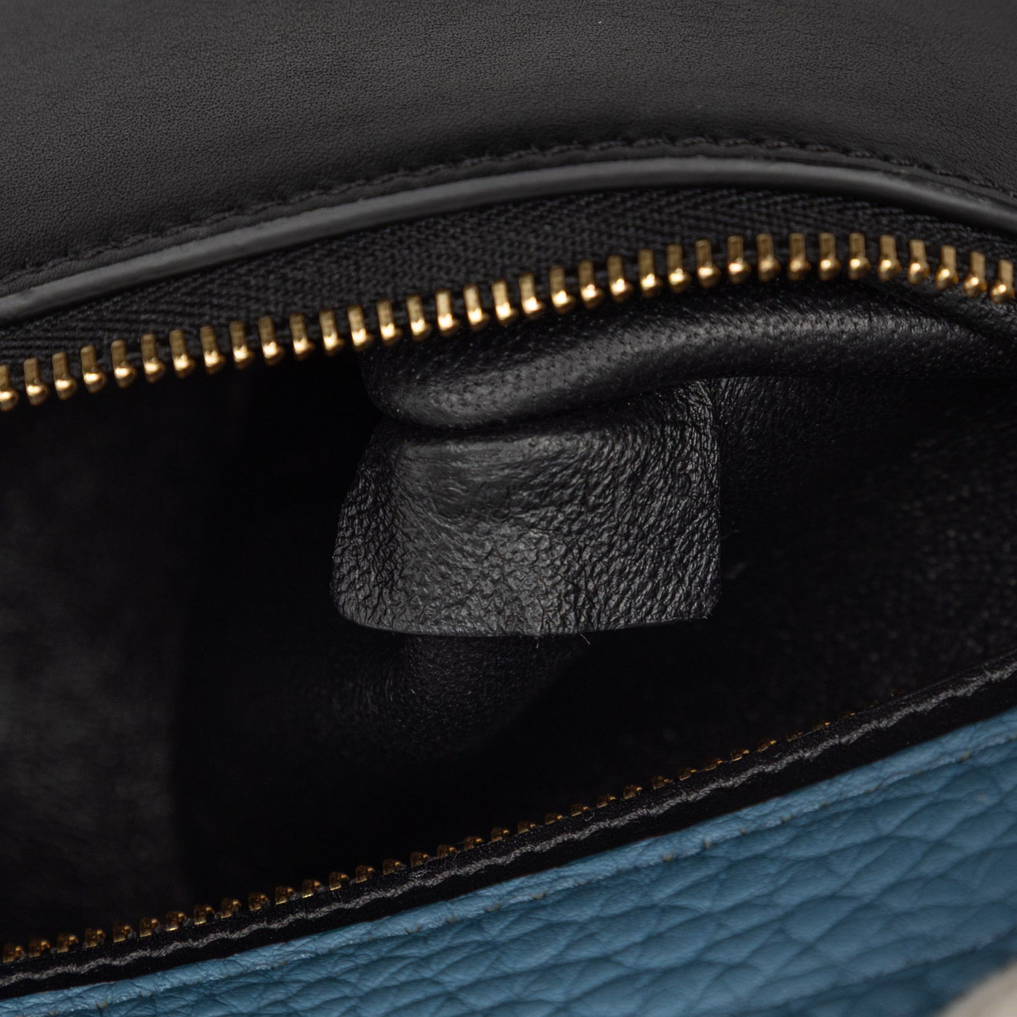 Celine Celine Small Tricolor Leather Trapeze Satchel Size ONE SIZE - 6 Thumbnail