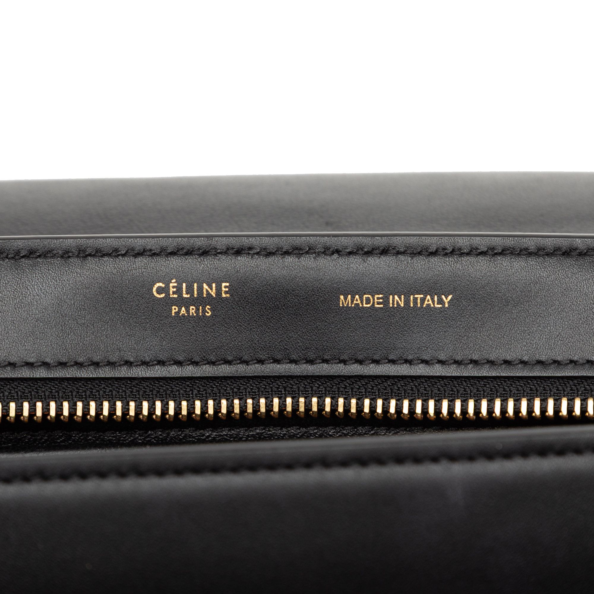 Celine Celine Small Tricolor Leather Trapeze Satchel Size ONE SIZE - 5 Thumbnail