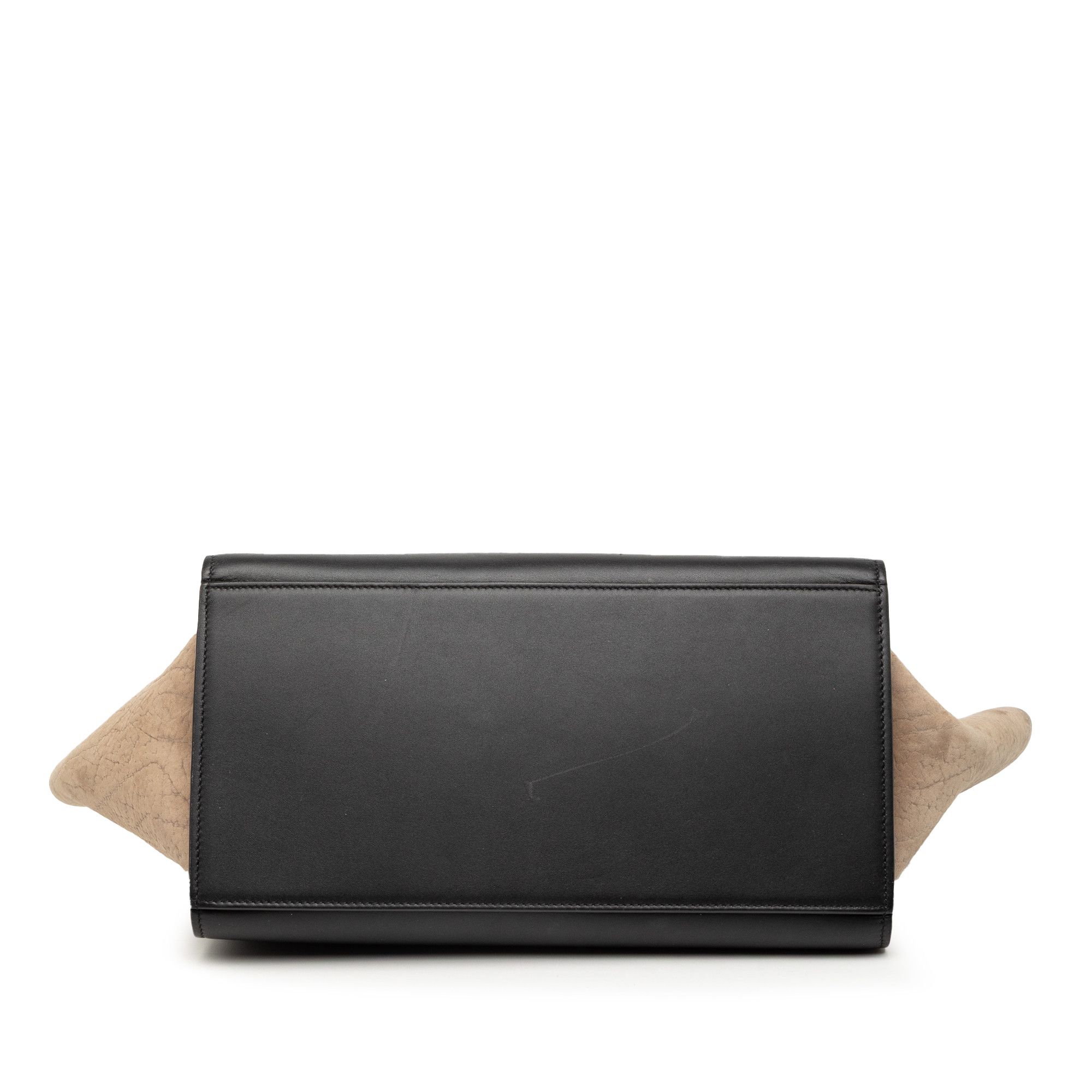 Celine Celine Small Tricolor Leather Trapeze Satchel Size ONE SIZE - 3 Thumbnail