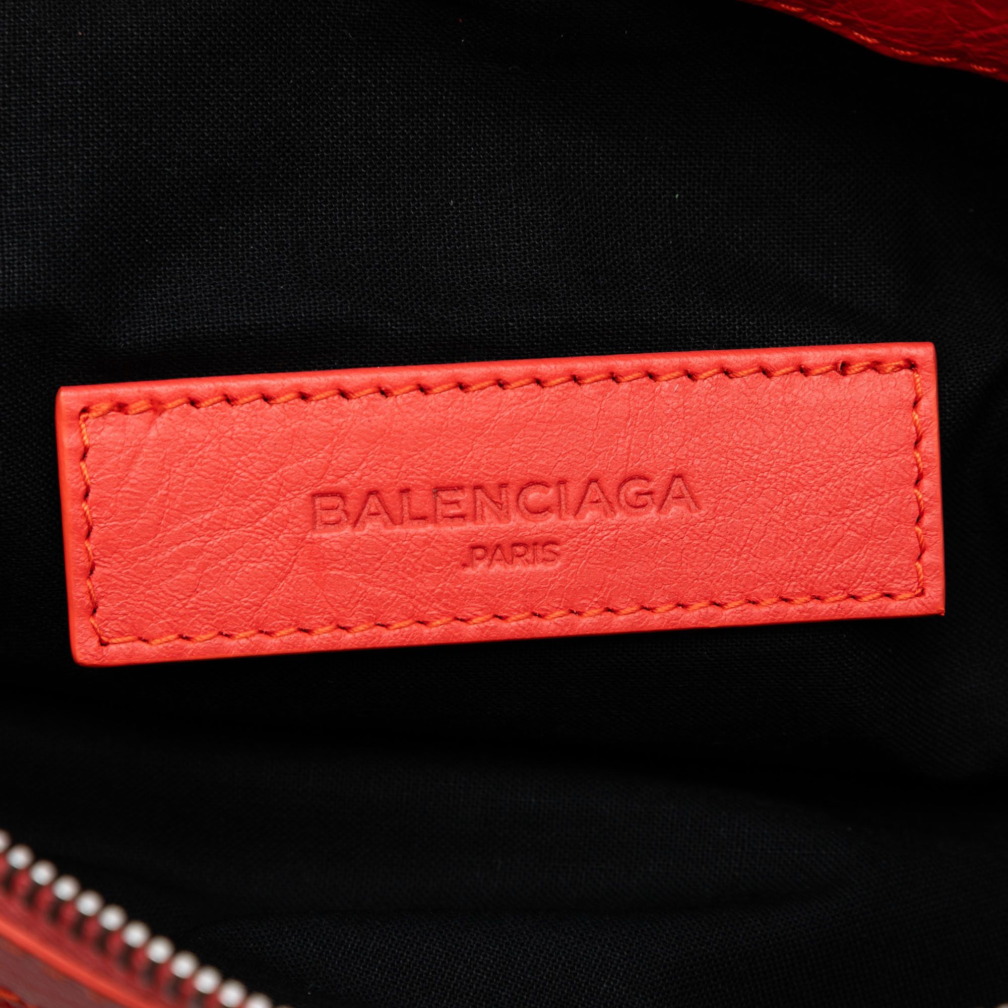 Balenciaga Balenciaga Lambskin Motocross Classic Clip M Clutch Size ONE SIZE - 5 Thumbnail