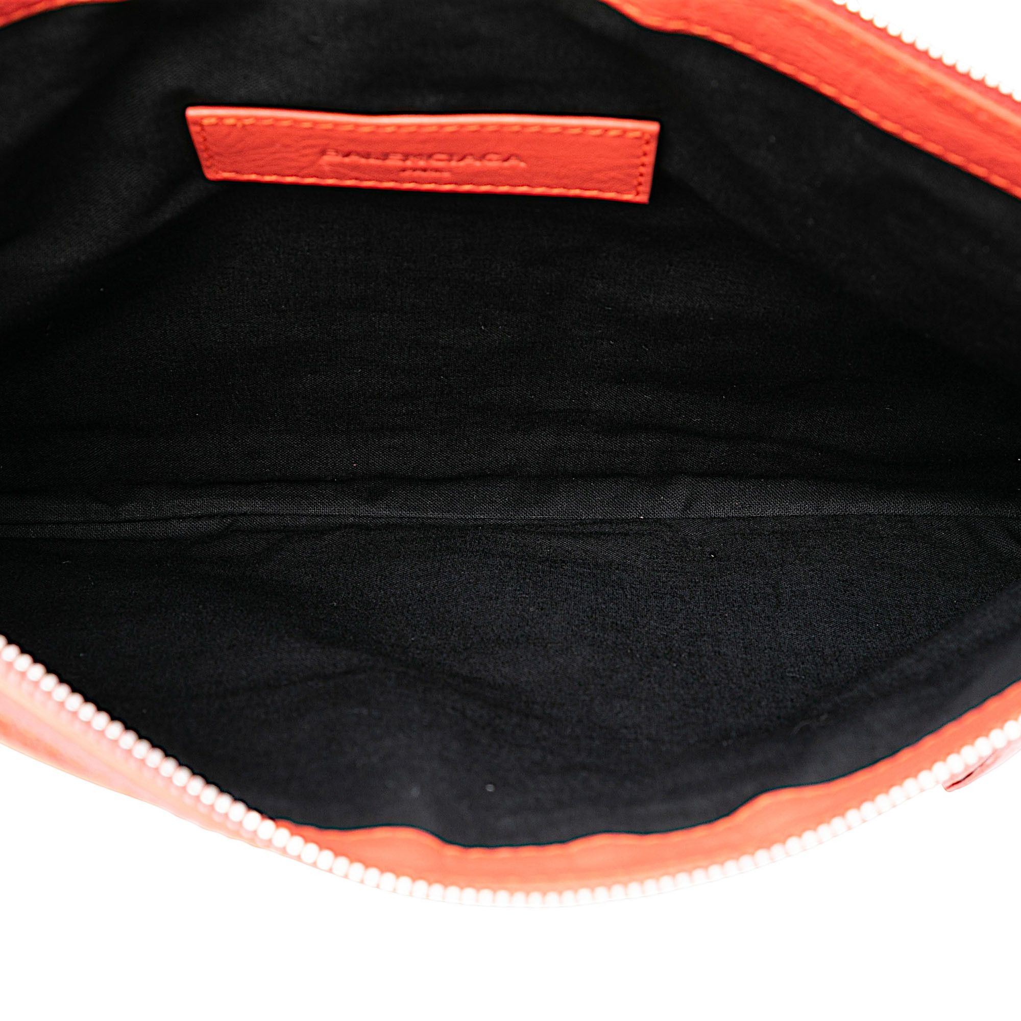 Balenciaga Balenciaga Lambskin Motocross Classic Clip M Clutch Size ONE SIZE - 4 Thumbnail