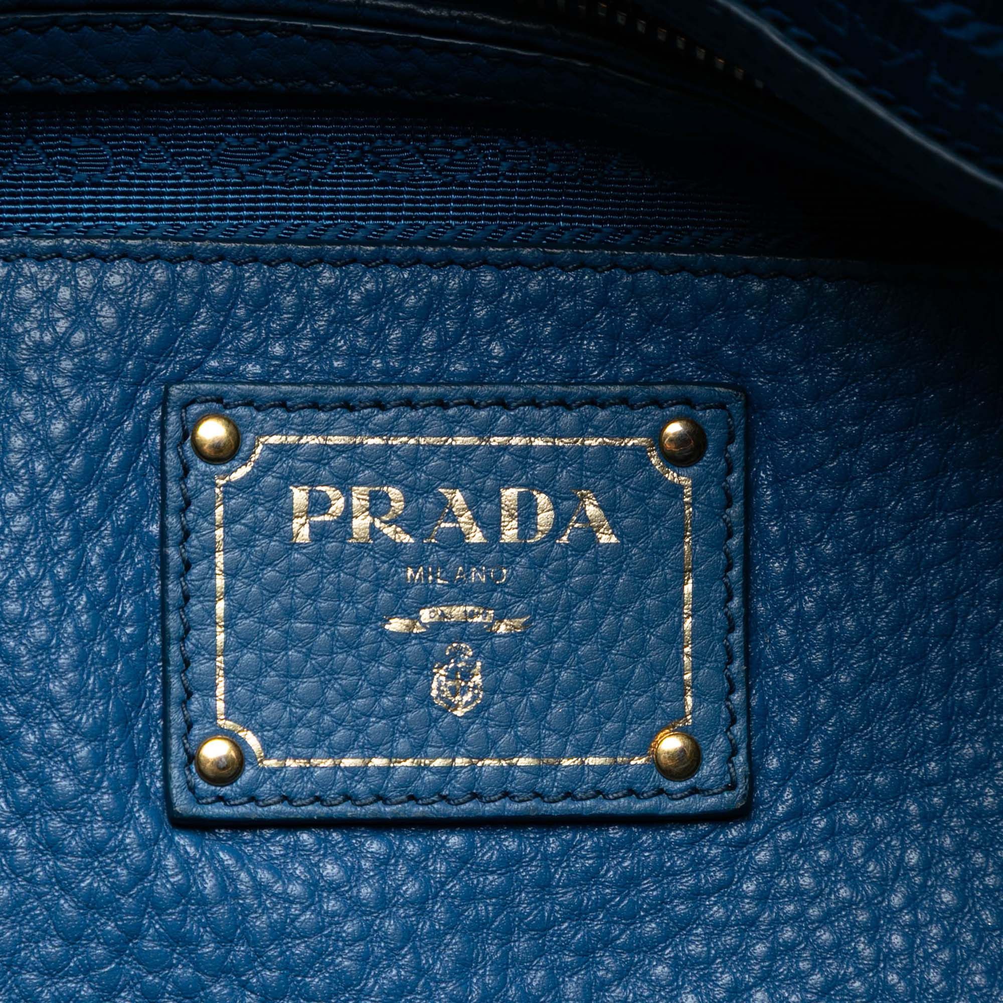 Prada Prada Vitello Daino Zip Top Satchel Size ONE SIZE - 5 Thumbnail