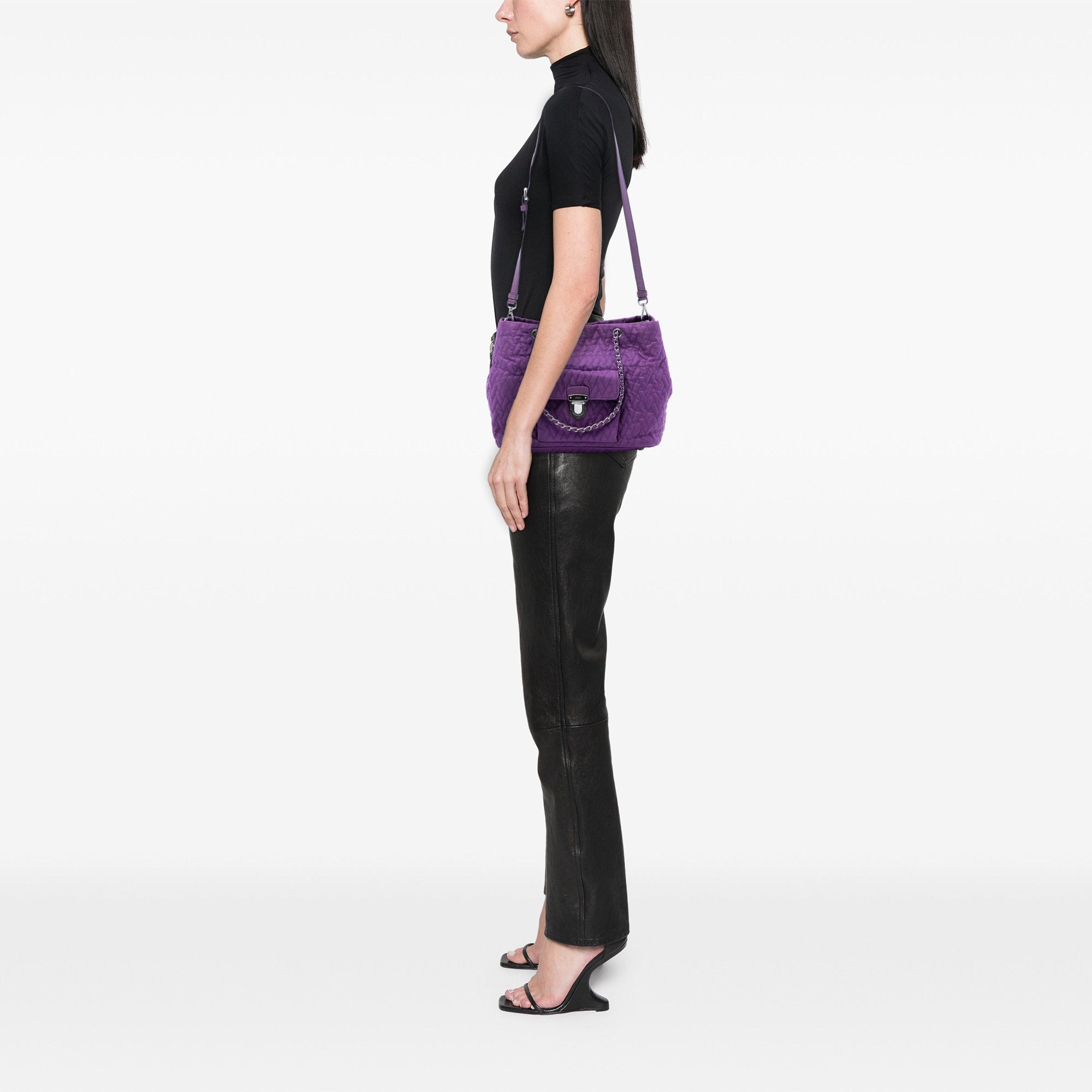 Prada Prada Impuntu Tessuto Chain Tote Size ONE SIZE - 6 Thumbnail