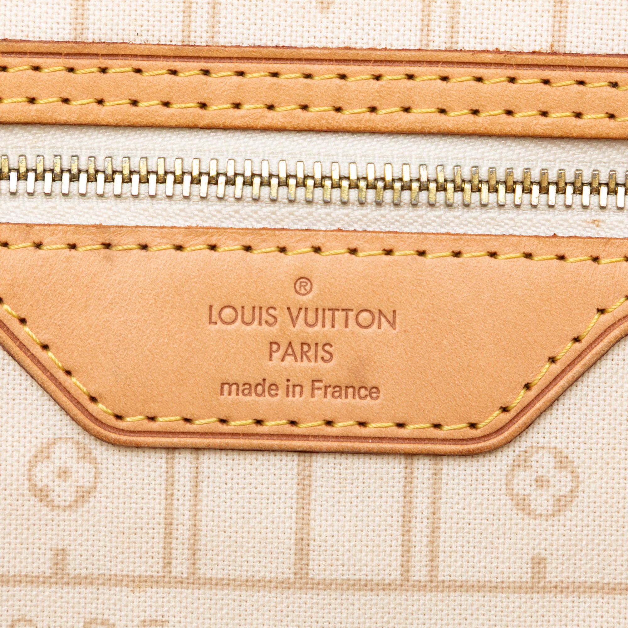 Louis Vuitton Louis Vuitton Damier Azur Neverfull MM Size ONE SIZE - 5 Thumbnail