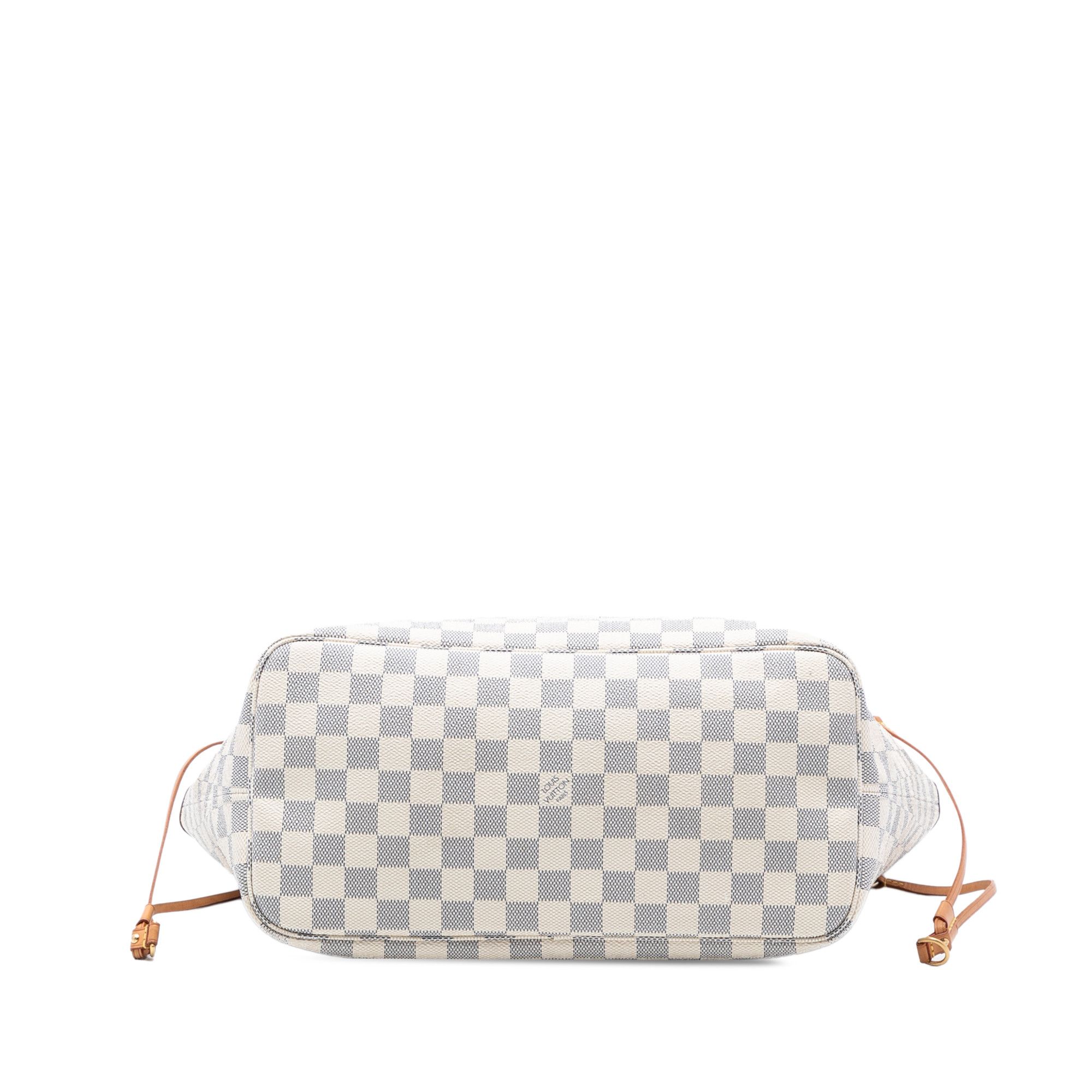 Louis Vuitton Louis Vuitton Damier Azur Neverfull MM Size ONE SIZE - 3 Thumbnail
