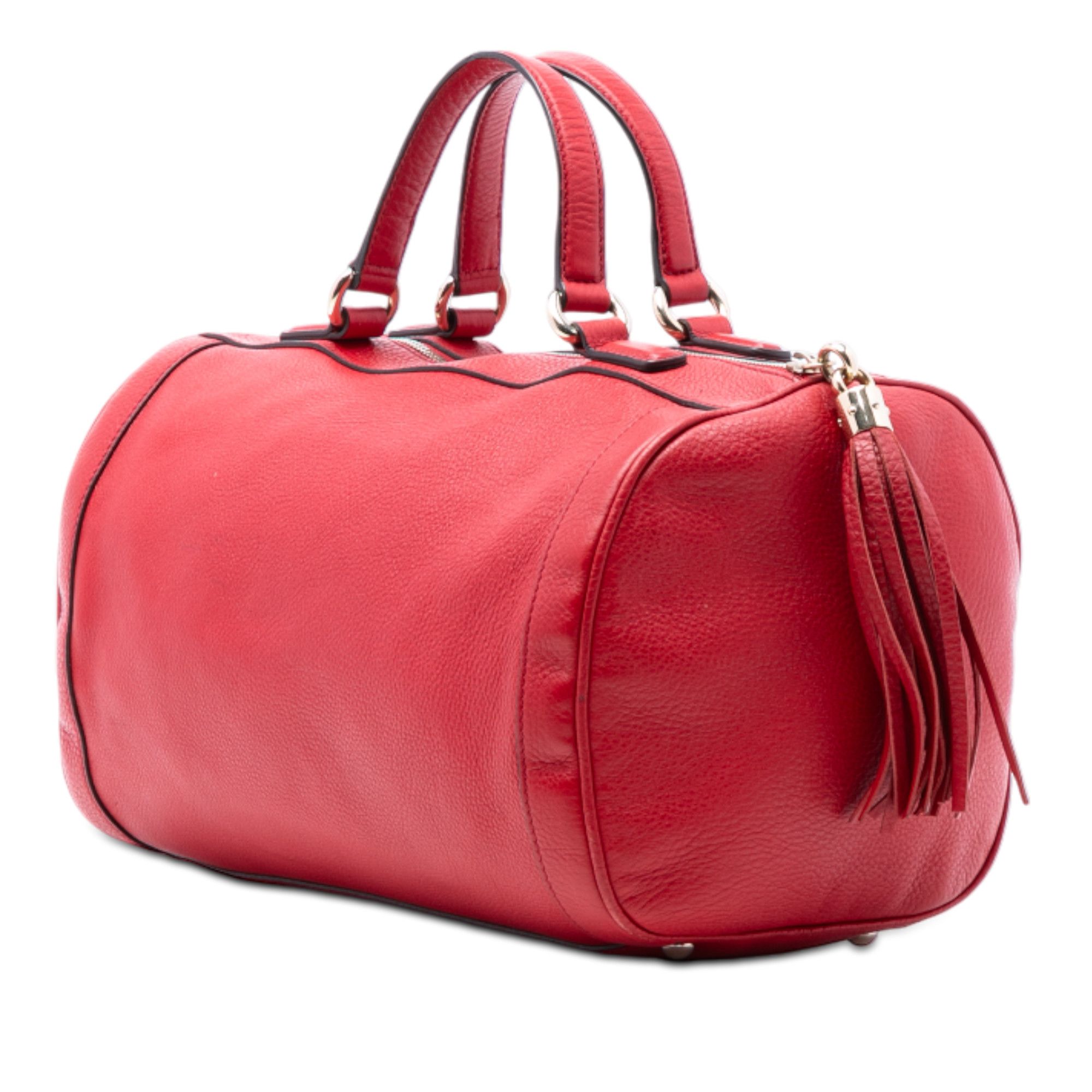 Gucci Gucci Medium Pebbled Calfskin Soho Boston Bag Size ONE SIZE - 2 Thumbnail