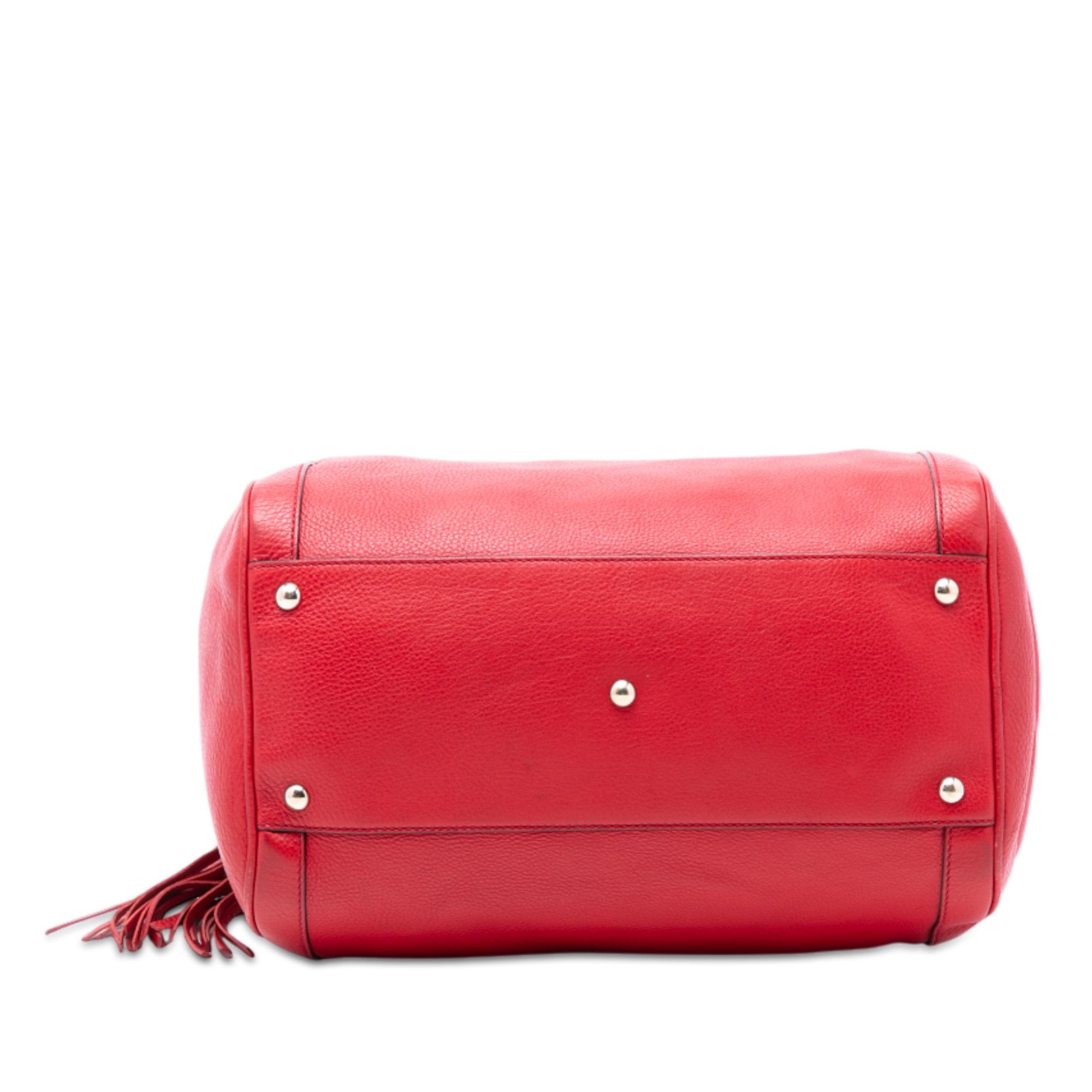 Gucci Gucci Medium Pebbled Calfskin Soho Boston Bag Size ONE SIZE - 3 Thumbnail