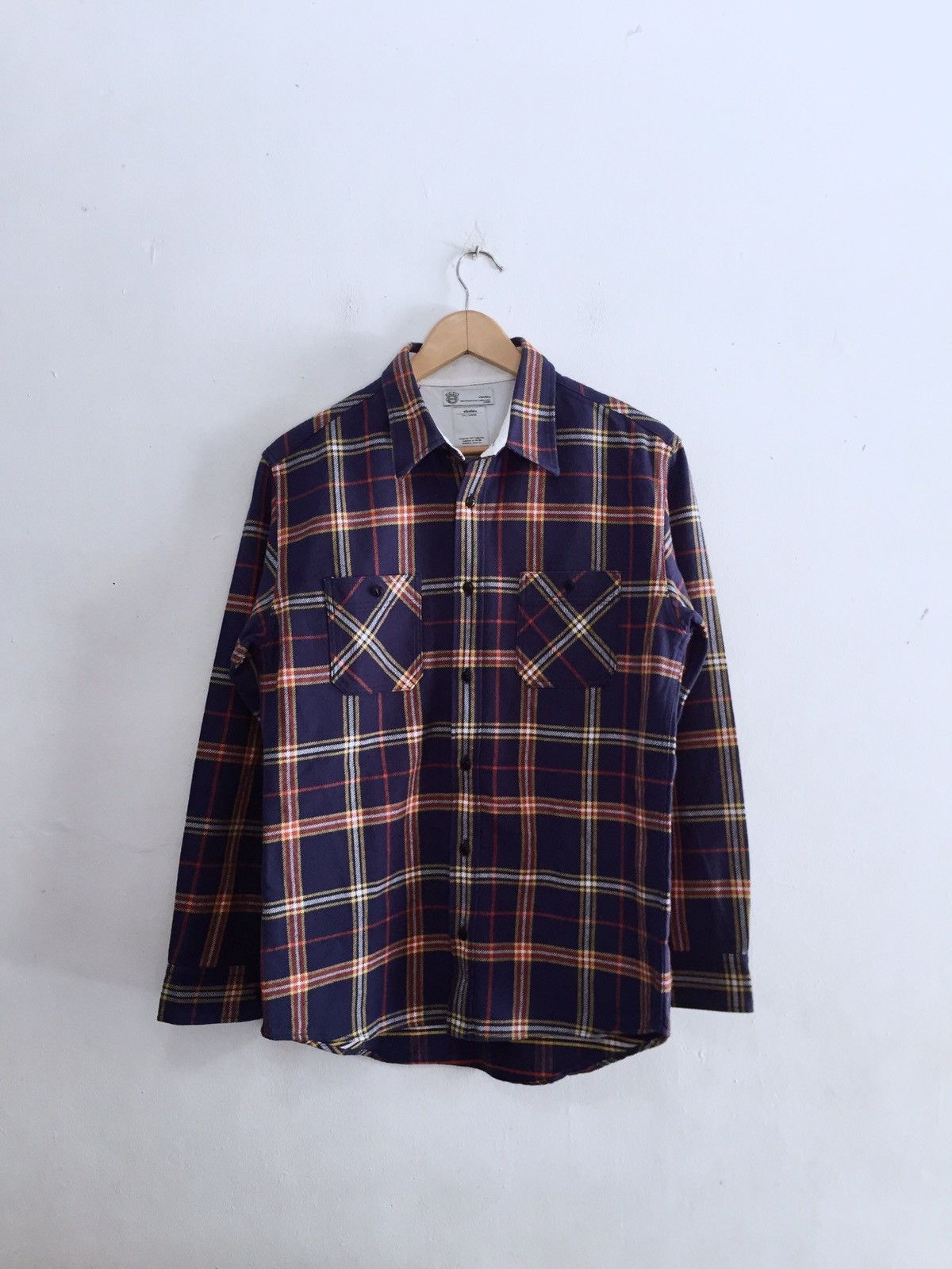 Visvim Black Elk Flannel Indigo | Grailed