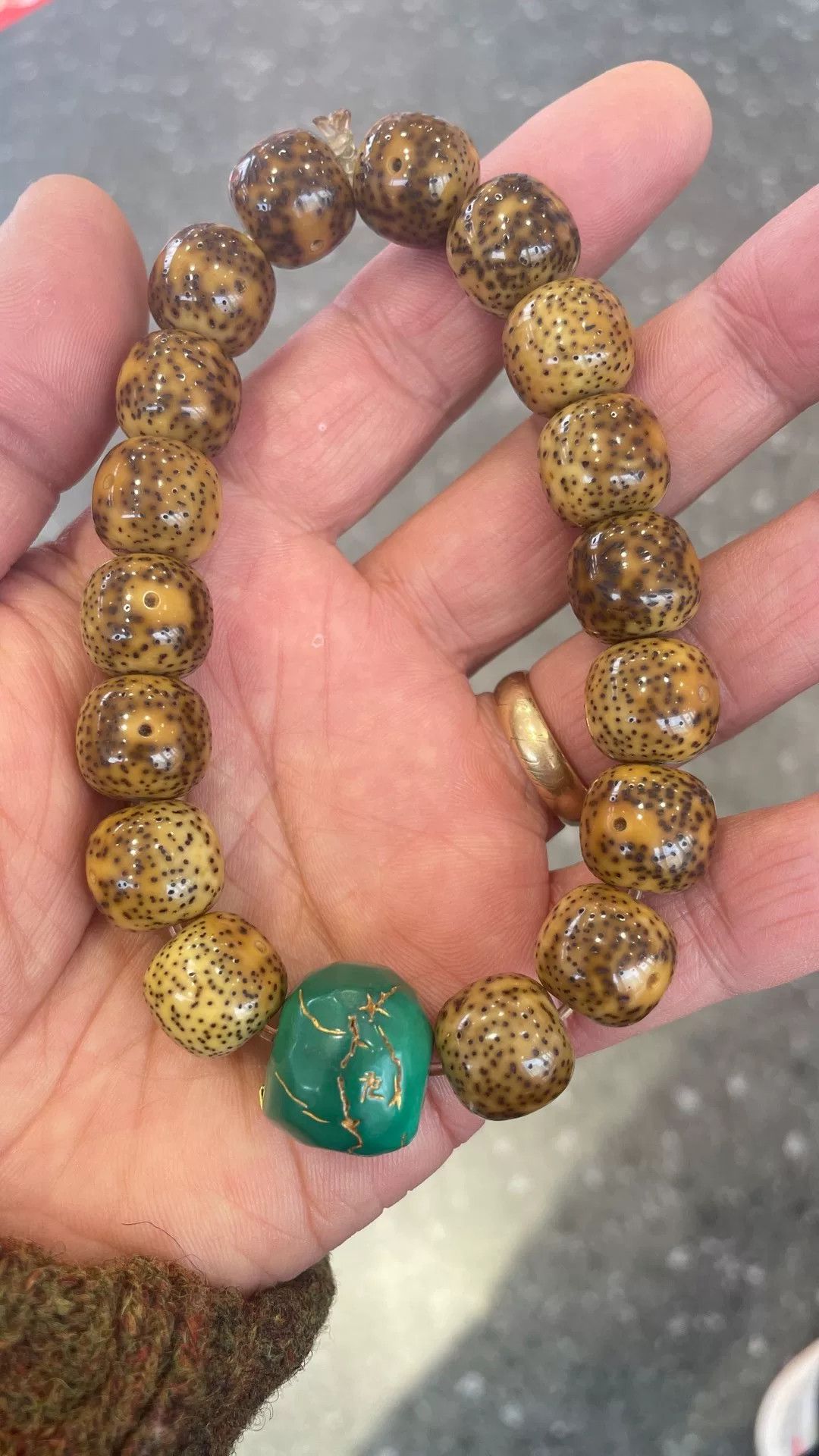 Japanese Brand Star Moon Bodhi Turquoise Bracelet Size ONE SIZE - 3 Thumbnail