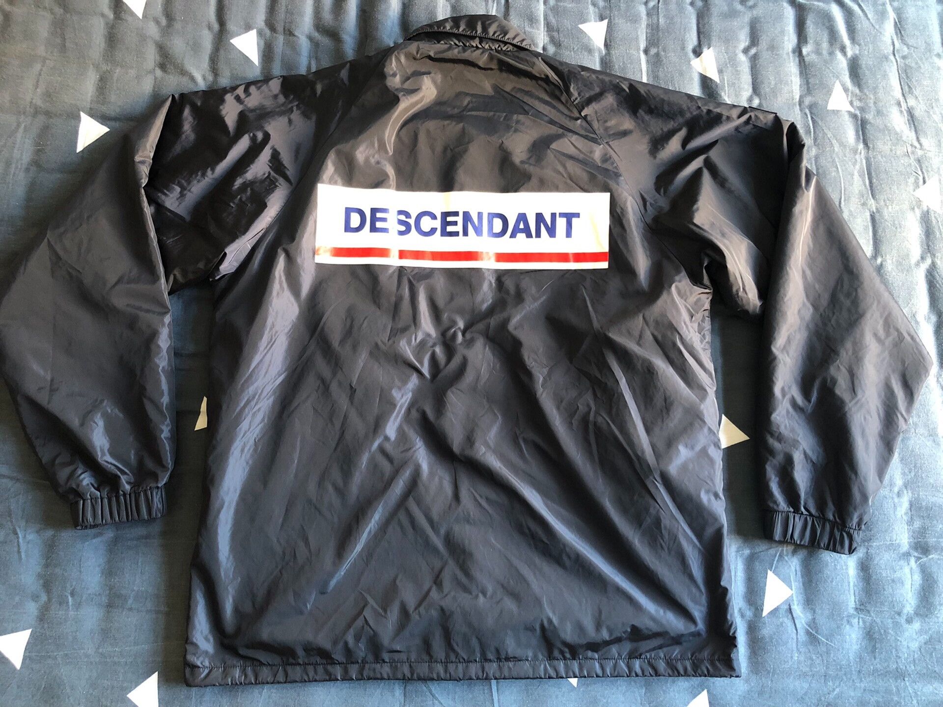 Japanese Brand Descendant Coach Jacket in Dark Blue Size US M / EU 48-50 / 2 - 3 Thumbnail