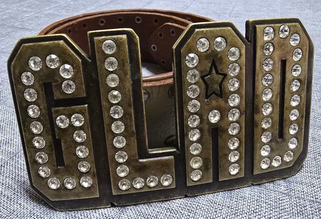 Japanese Brand GLAD NEWS Rhinestone Belt for Women Size ONE SIZE - 7 Thumbnail