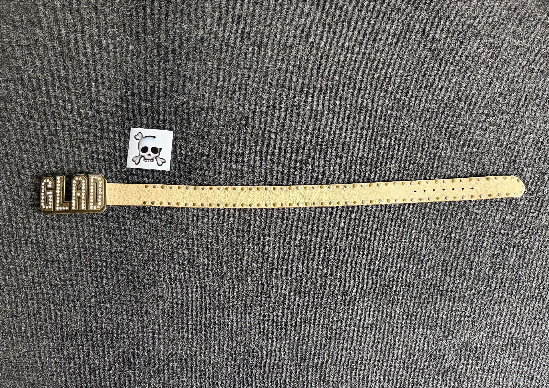 Japanese Brand GLAD NEWS Rhinestone Belt for Women Size ONE SIZE - 4 Thumbnail