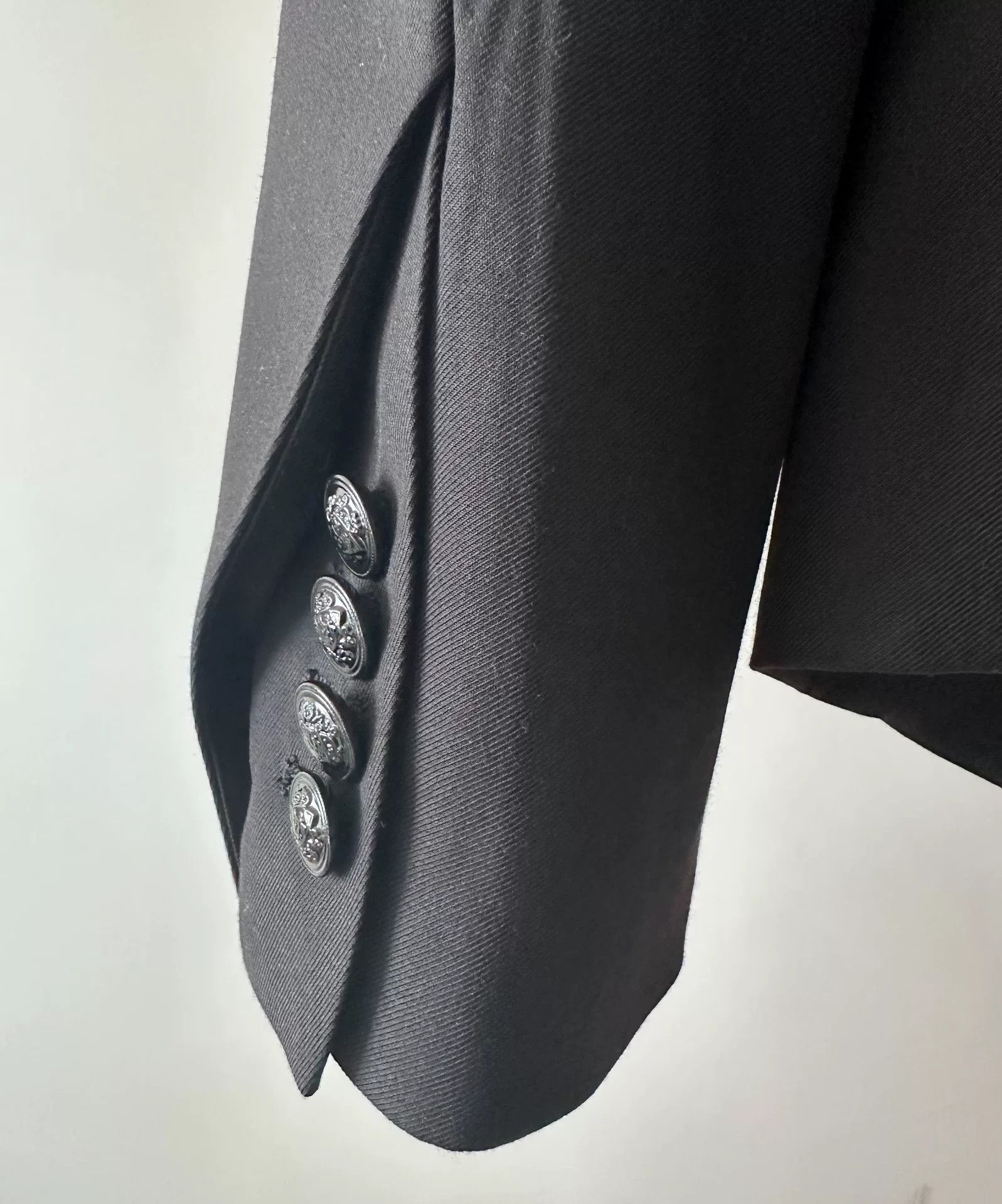 Japanese Brand Jury Black Tailored Velvet Note Jacket Size US M / EU 48-50 / 2 - 7 Thumbnail
