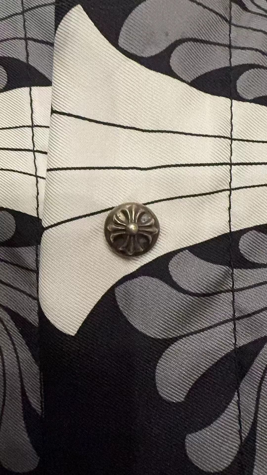 Chrome Hearts Chrome Hearts Silk Short Sleeve Shirt Size XL / US 12-14 / IT 48-50 - 4 Thumbnail