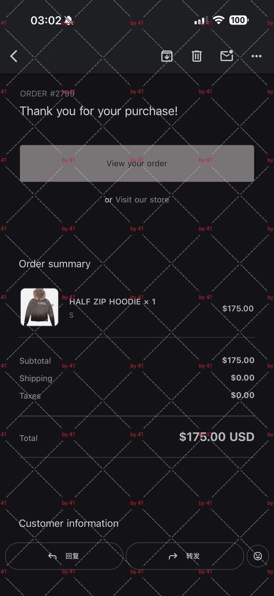 Japanese Brand Half Zip Hoodie with Fur Collar Size S / US 4 / IT 40 - 4 Thumbnail