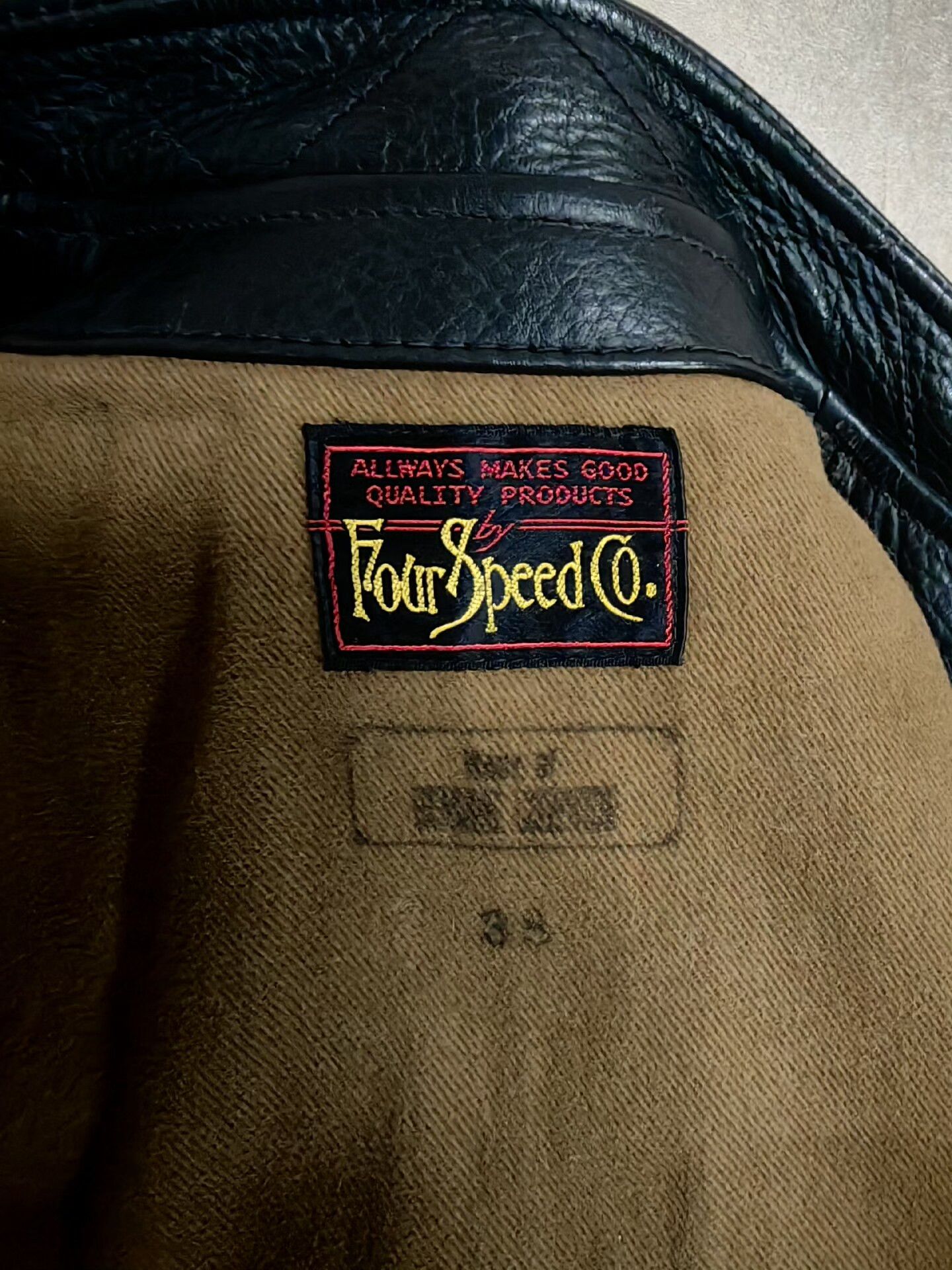 Japanese Brand Four Speed Leather Jacket in Brown Size US M / EU 48-50 / 2 - 4 Thumbnail