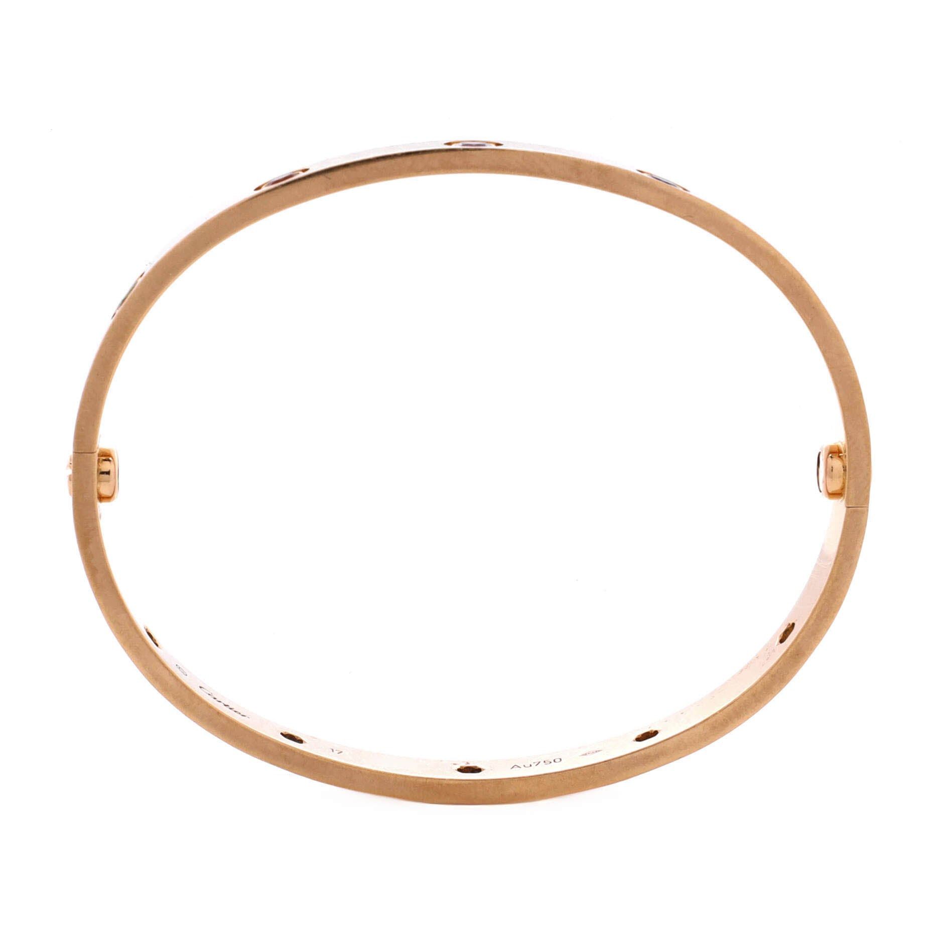 Cartier Love 10 Stone Bracelet Size ONE SIZE - 2 Thumbnail