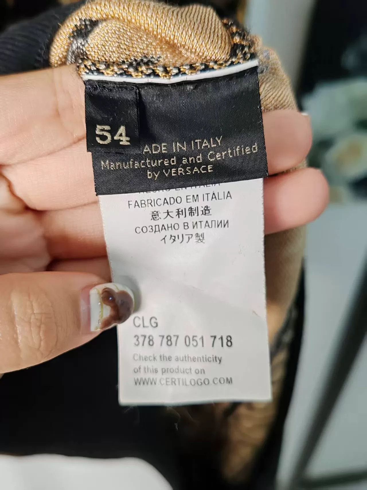 Versace Versace Knit Sweater Size 54, Authentic Size US M / EU 48-50 / 2 - 4 Thumbnail