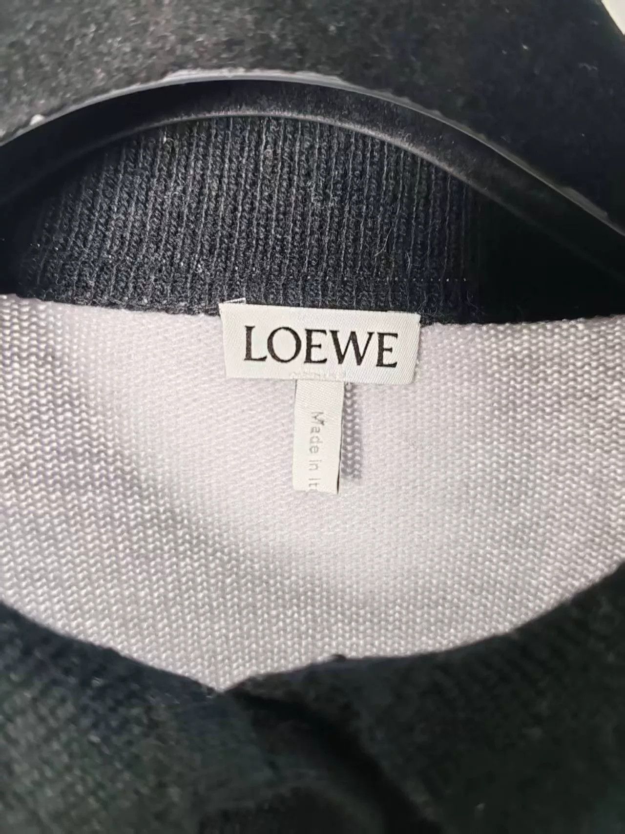 Loewe Loewe Wool Knitted Sweater with Logo Size US M / EU 48-50 / 2 - 3 Thumbnail