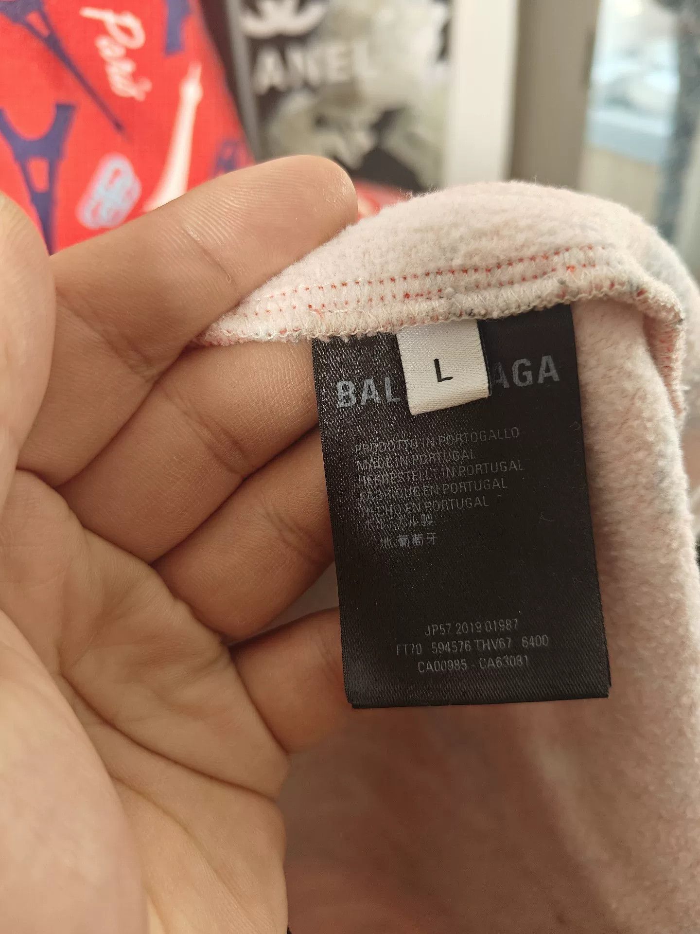 Balenciaga Balenciaga Sweatshirt with Paris Print Size US M / EU 48-50 / 2 - 3 Thumbnail