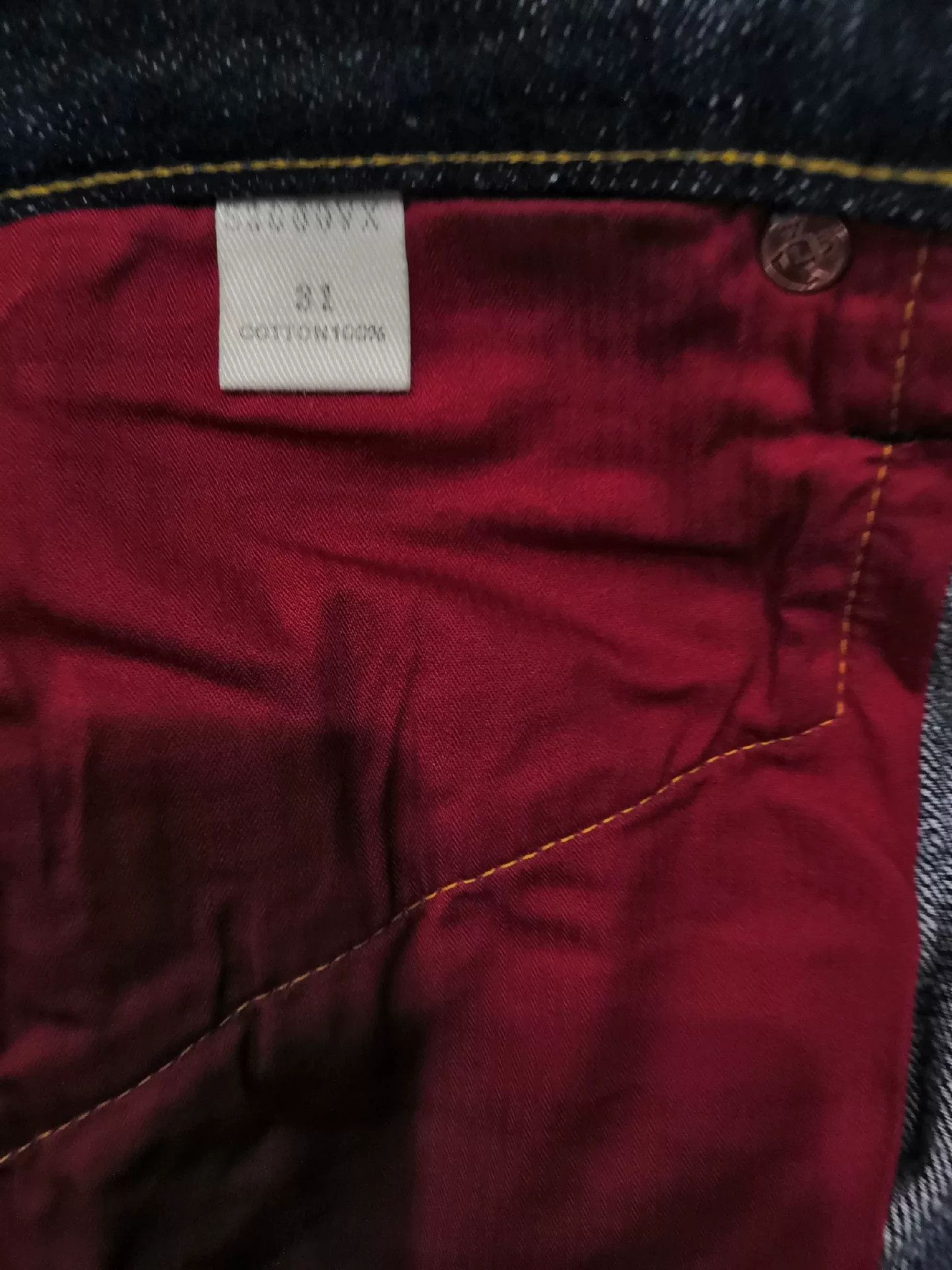 Japanese Brand Samurai vs. Cowboy Jeans for Sale Size US 31 - 6 Thumbnail