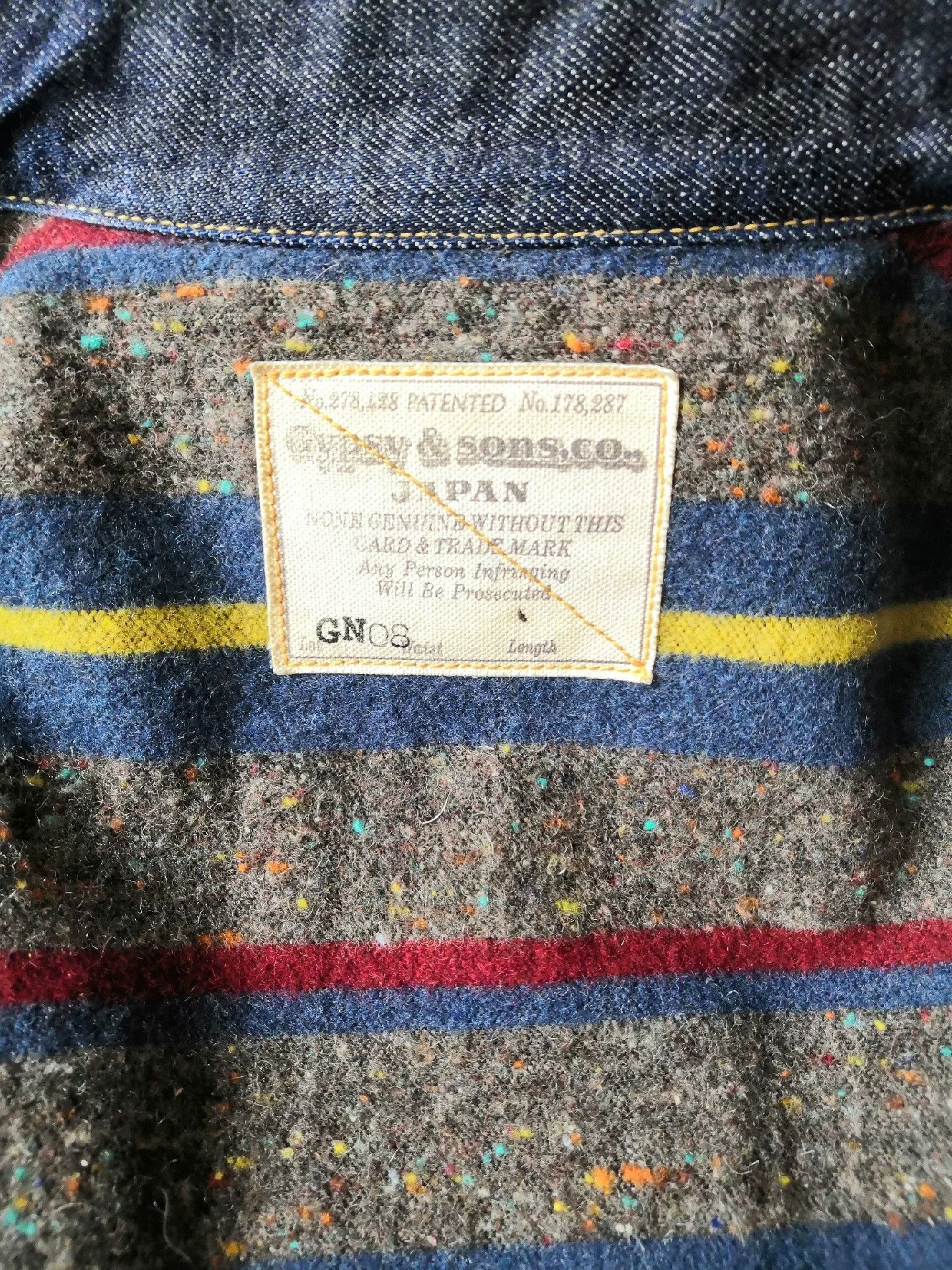 Japanese Brand Gypsy & Sons Wool Lined Jacket Size US S / EU 44-46 / 1 - 5 Thumbnail