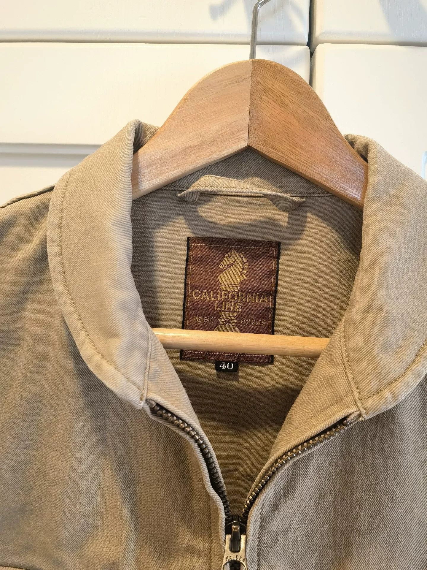 Japanese Brand Summer Jacket M421 in Beige Shade Size US L / EU 52-54 / 3 - 3 Thumbnail