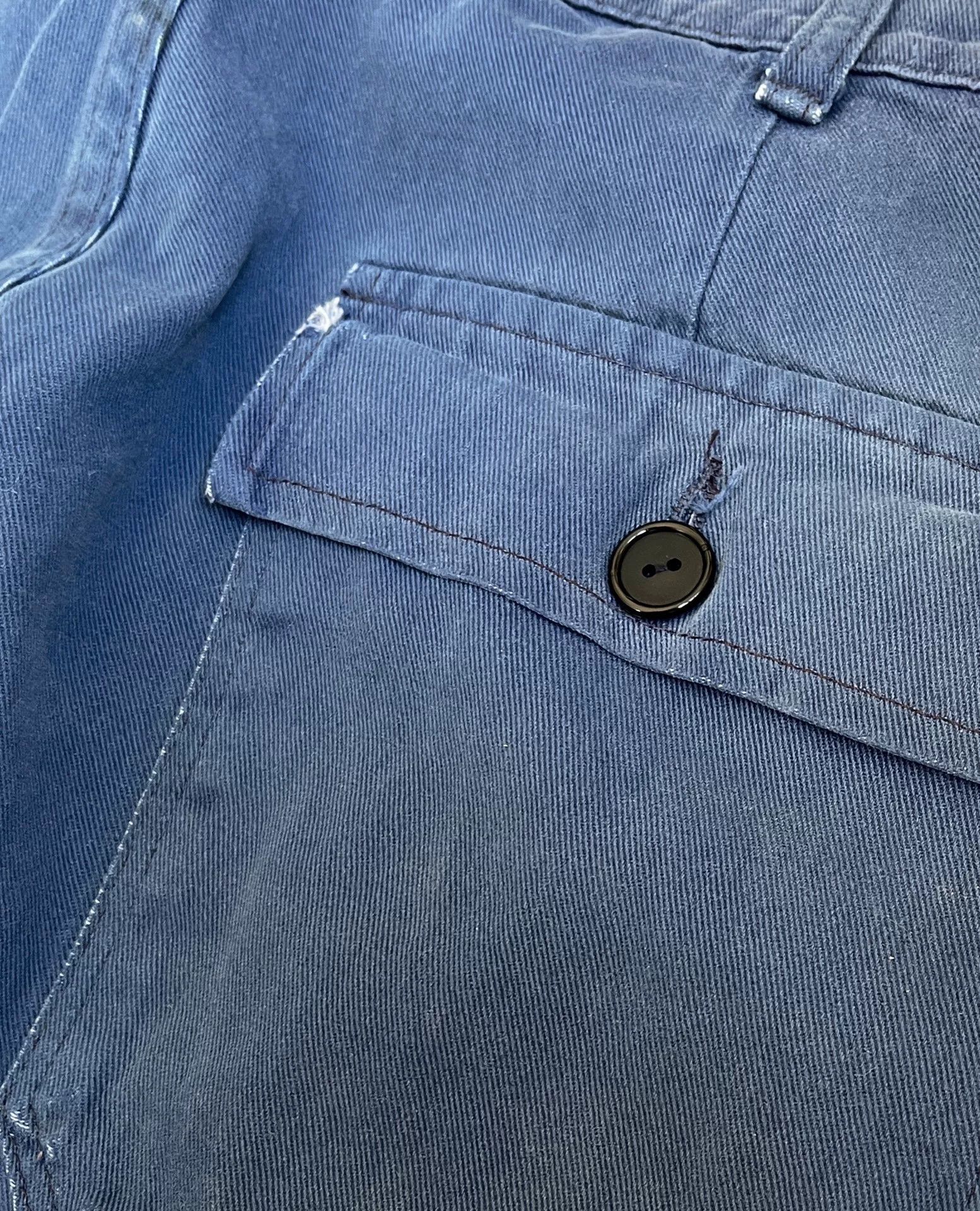 Vintage Vintage Blue Utility Pants with Patches Size US 34 / EU 50 - 7 Thumbnail