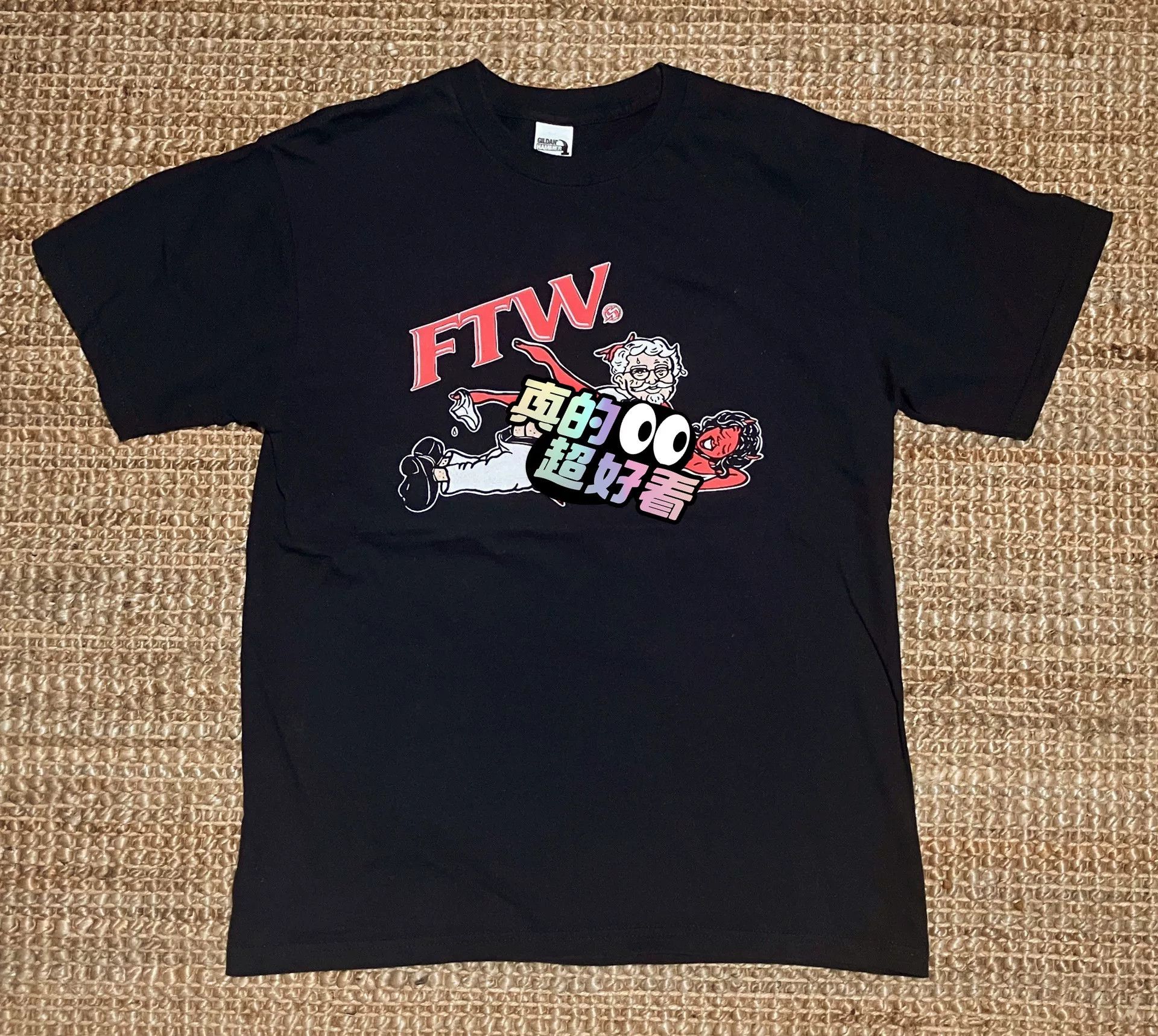 Vintage Crunk Devil Funny KFC T-Shirt Size US M / EU 48-50 / 2 - 2 Thumbnail