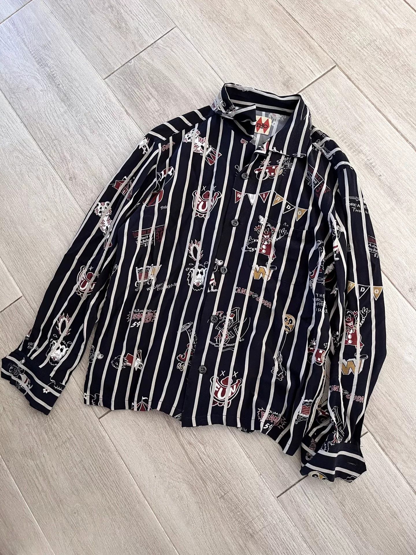 Vintage Weirdo Clown Shirt Limited Edition Size US L / EU 52-54 / 3 - 3 Thumbnail
