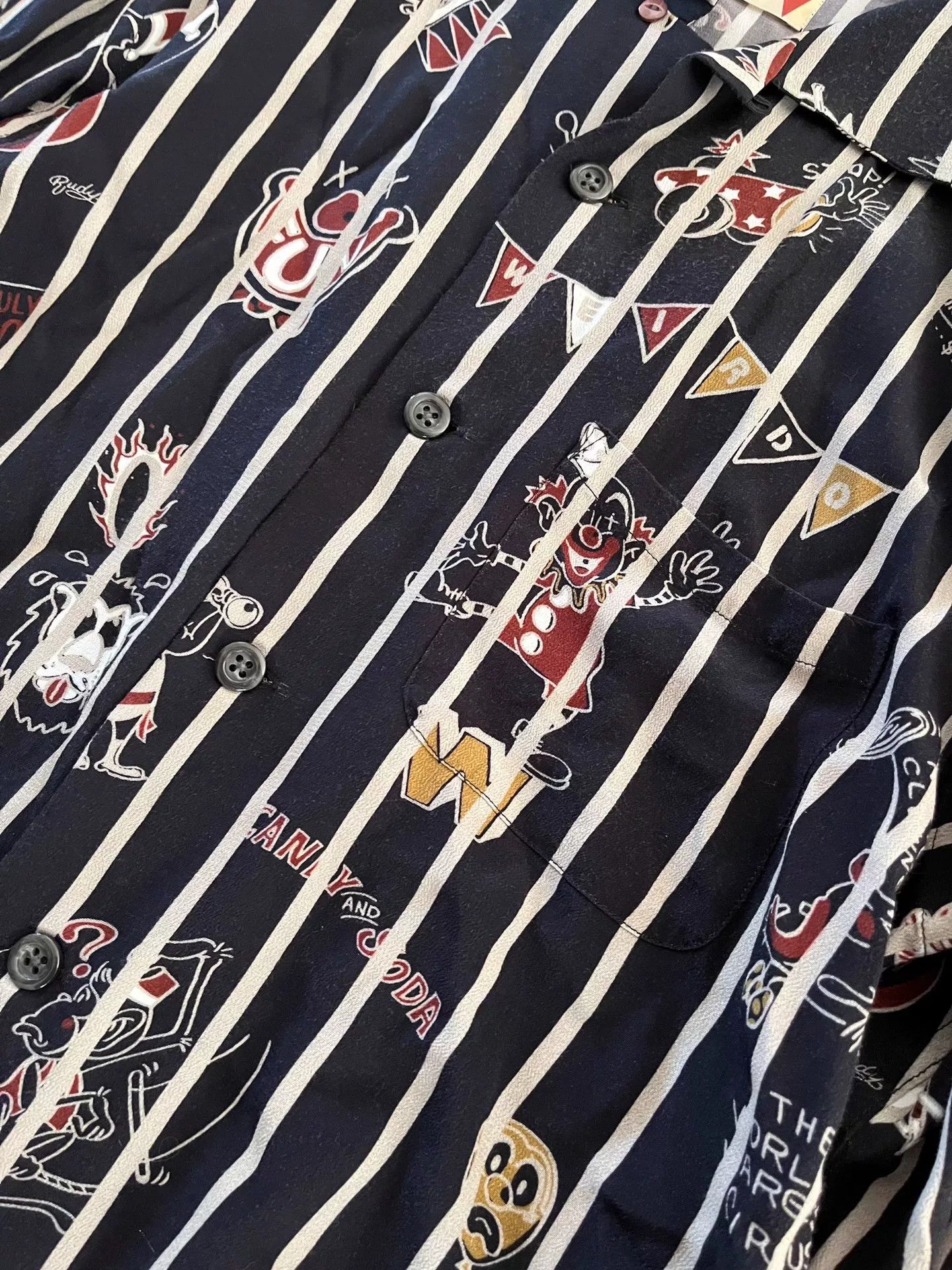 Vintage Weirdo Clown Shirt Limited Edition Size US L / EU 52-54 / 3 - 6 Thumbnail