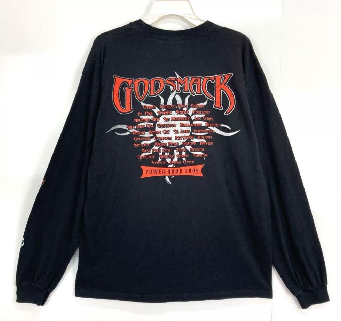 Vintage Godsmack Vintage Long Sleeve T-Shirt Size US M / EU 48-50 / 2 - 5 Thumbnail