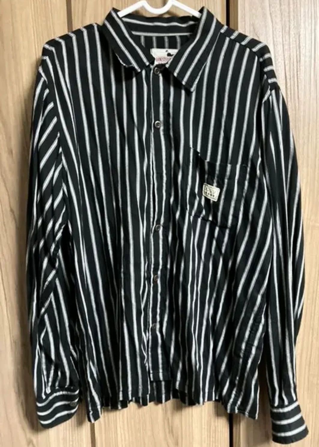 Vintage Gangsterville Striped Button-Up Shirt Size US M / EU 48-50 / 2 - 3 Thumbnail