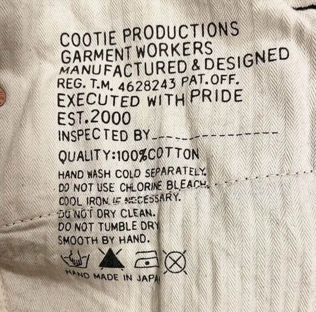 Vintage Cootie Black Denim Tenderloin Pants Size US 28 / EU 44 - 5 Thumbnail