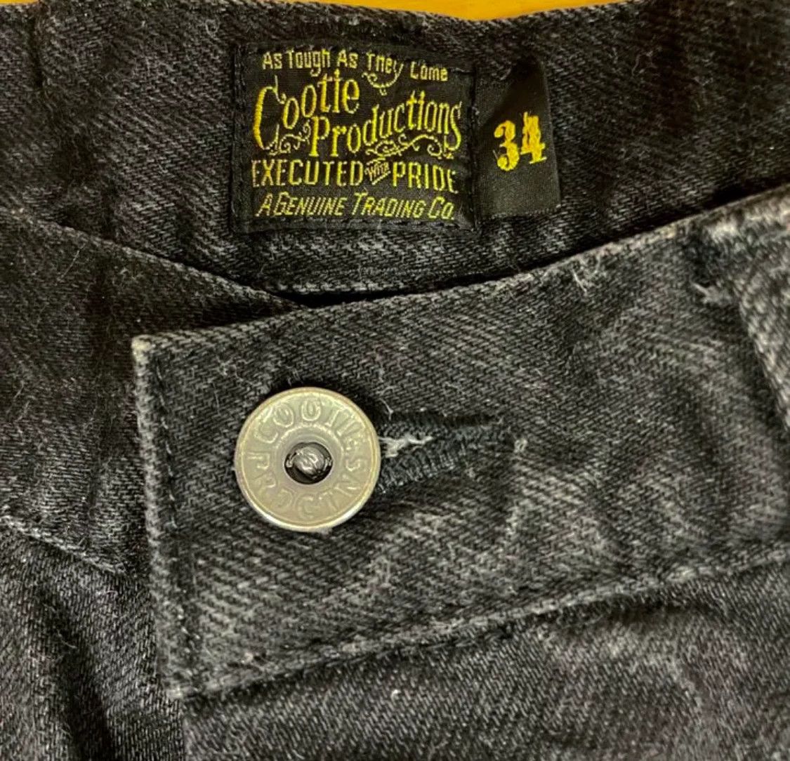 Vintage Cootie Black Denim Tenderloin Pants Size US 28 / EU 44 - 4 Thumbnail