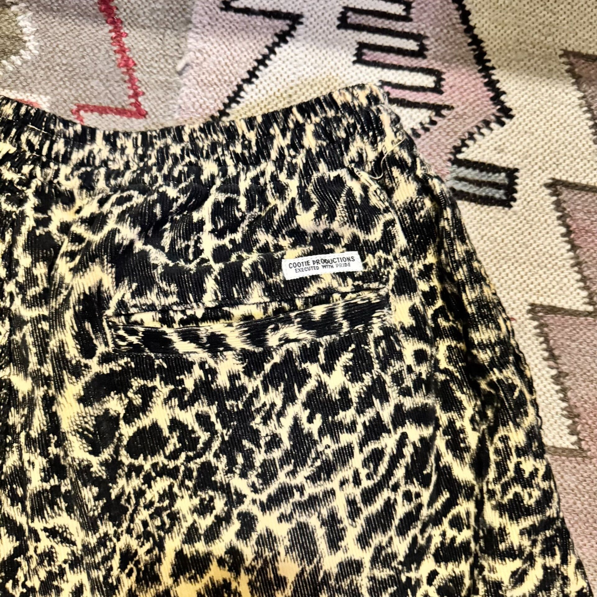 Vintage Cootie Leopard Print Shorts Size US 31 - 3 Thumbnail