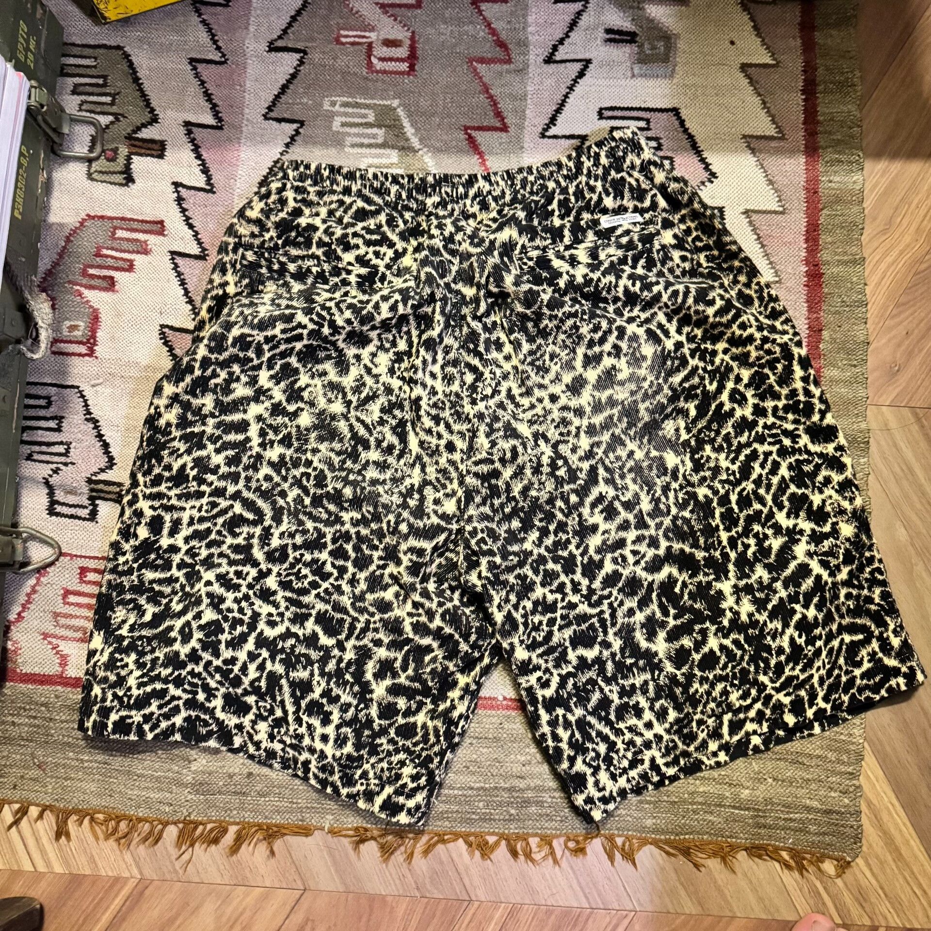 Vintage Cootie Leopard Print Shorts Size US 31 - 2 Thumbnail