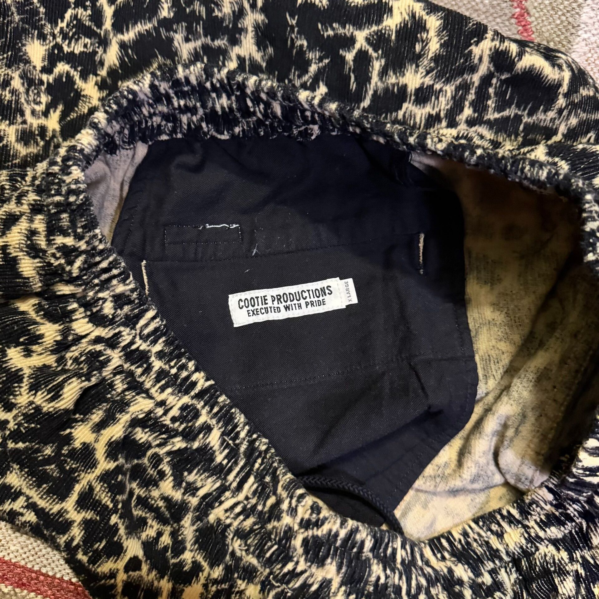 Vintage Cootie Leopard Print Shorts Size US 31 - 4 Thumbnail