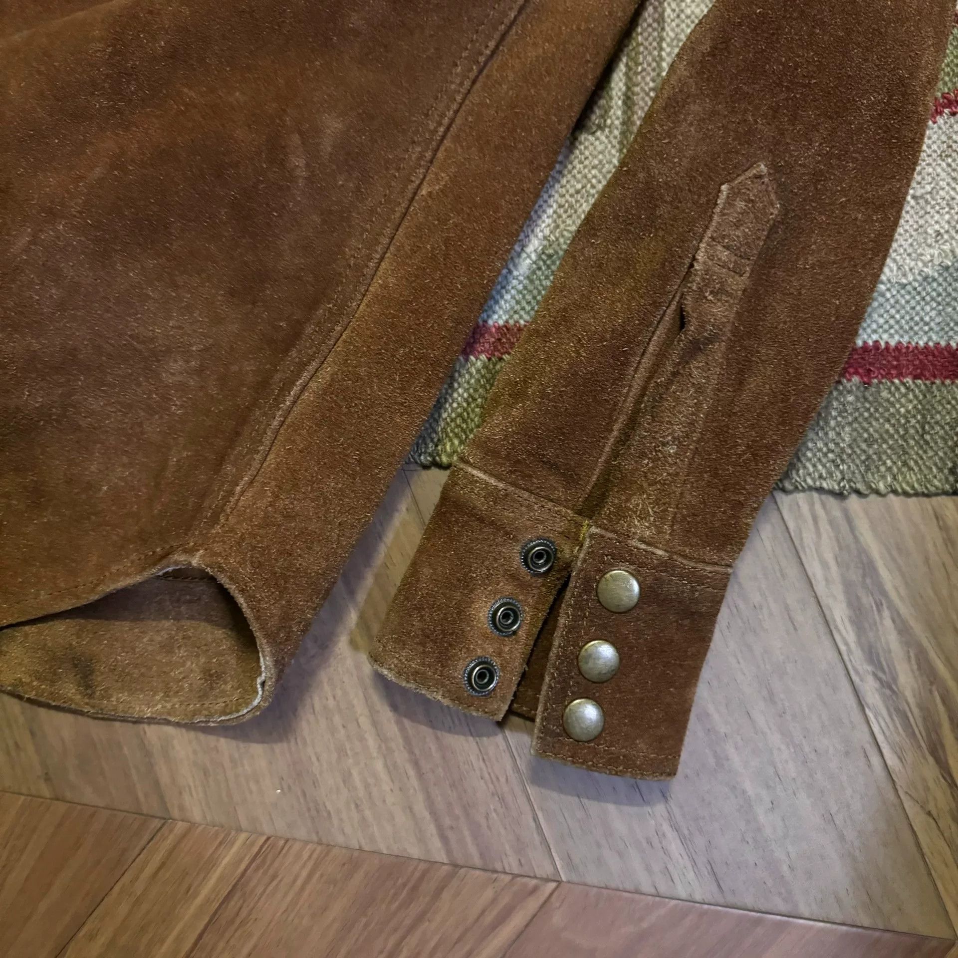 Vintage Vintage 70s Western Style Suede Jacket Size US M / EU 48-50 / 2 - 7 Thumbnail