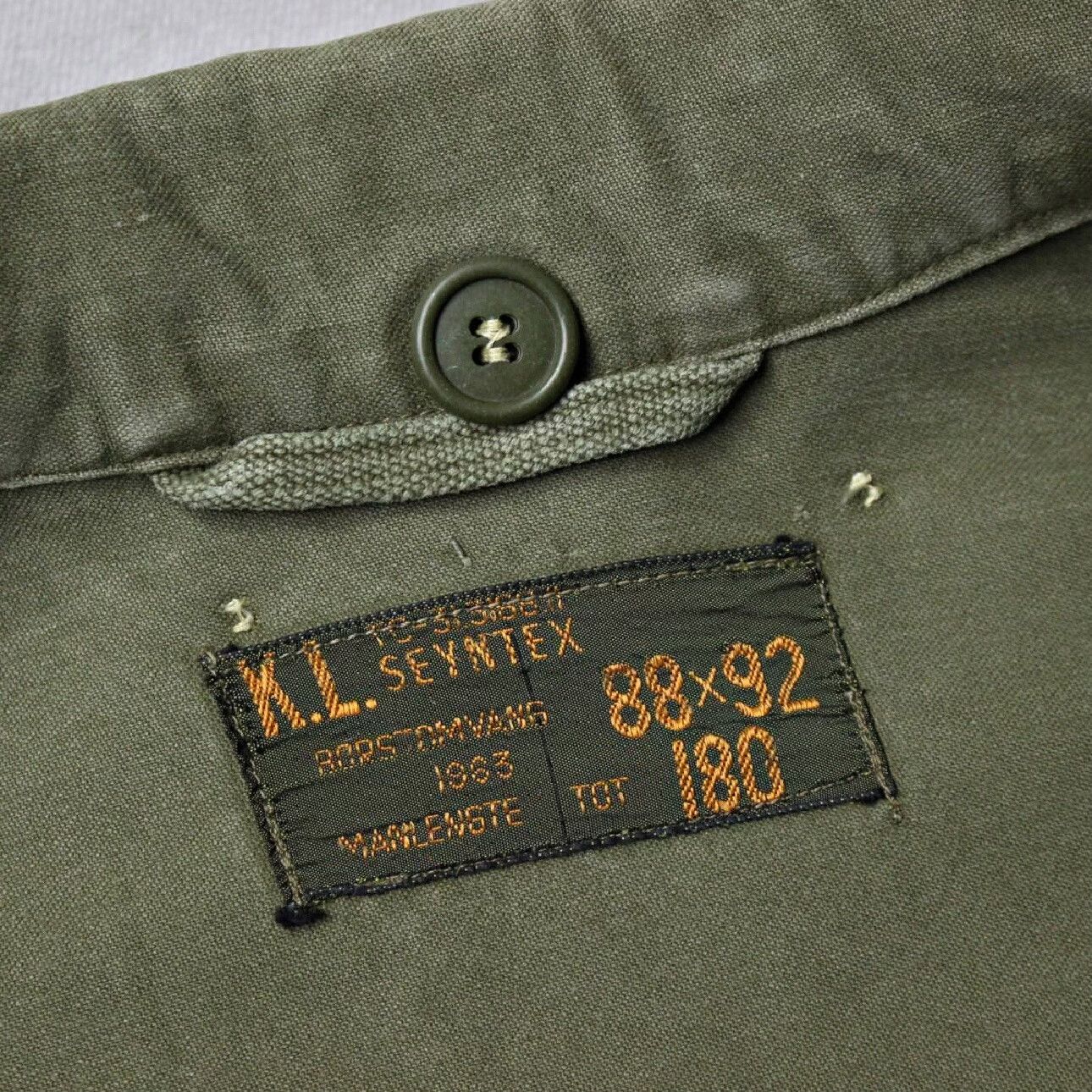 Vintage Vintage 60s Dutch Field Jacket Size US M / EU 48-50 / 2 - 5 Thumbnail