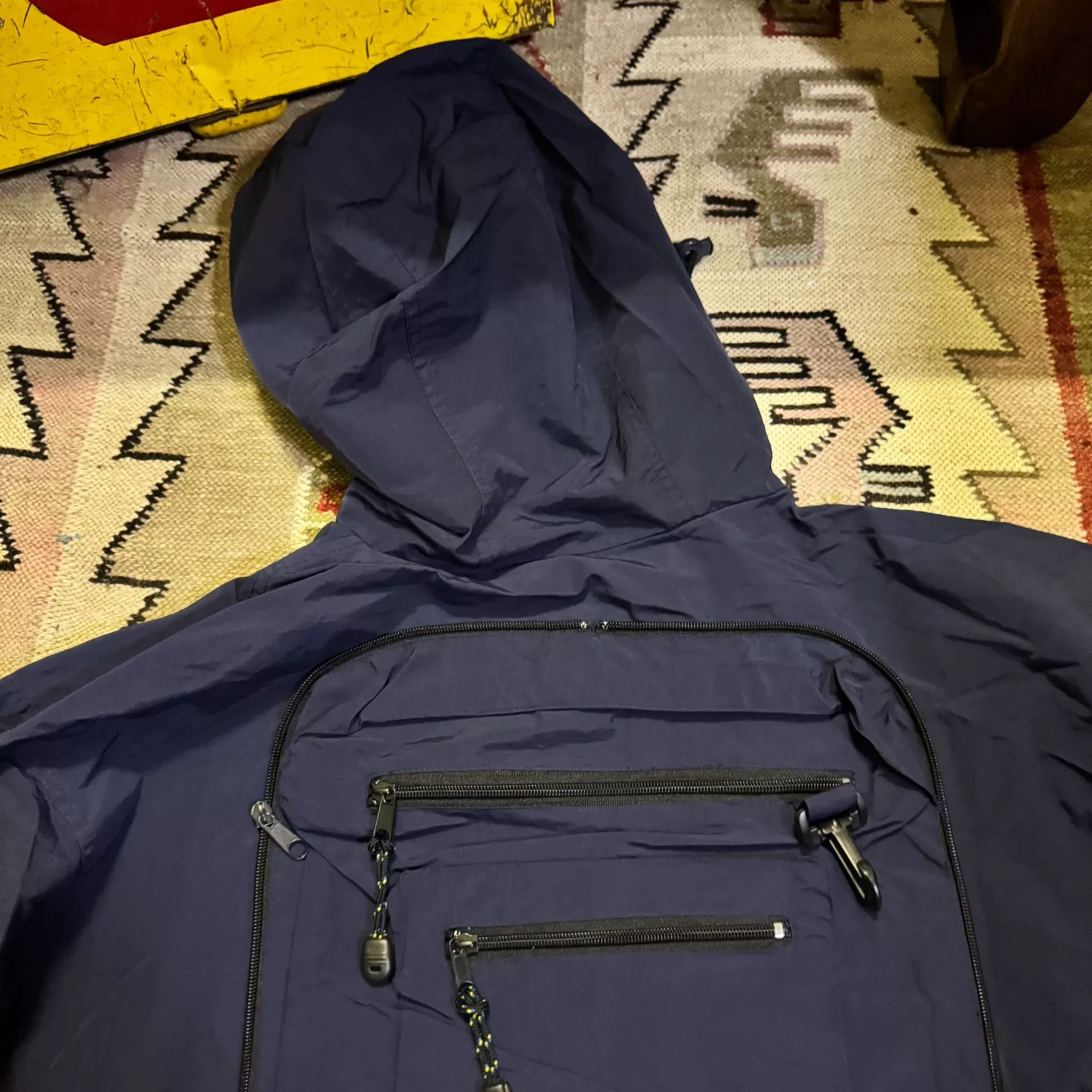 Vintage 90s Vintage Multi-Pocket Outdoor Hoodie Size US M / EU 48-50 / 2 - 3 Thumbnail